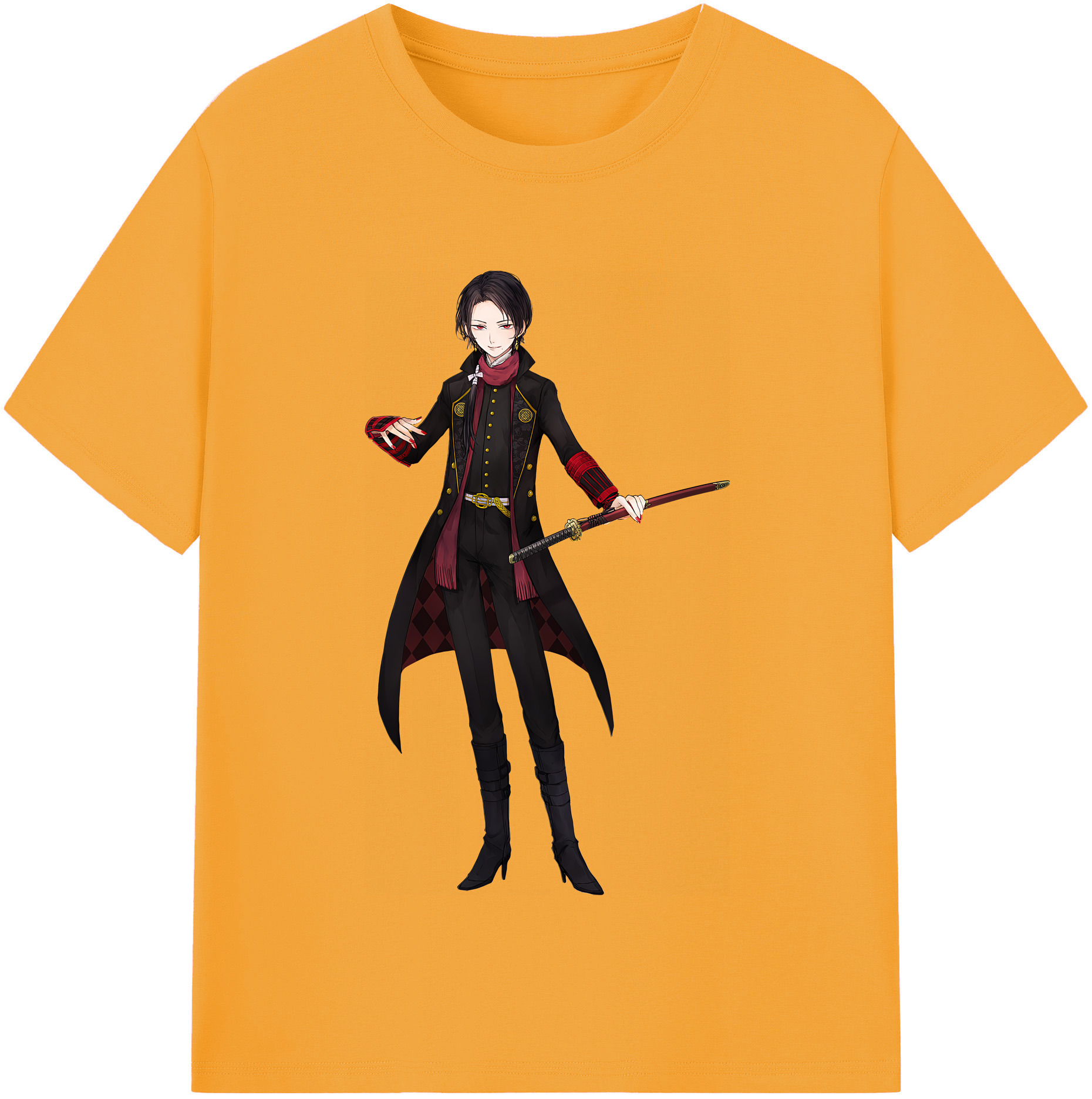 （画像用） 刀剣乱舞 Touken Ranbu レディースカジュアルプリントTシャツ（綿100％）