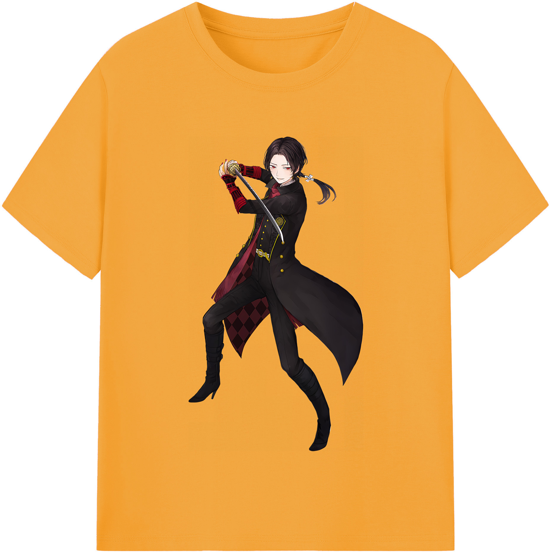（画像用） 刀剣乱舞 Touken Ranbu レディースカジュアルプリントTシャツ（綿100％）
