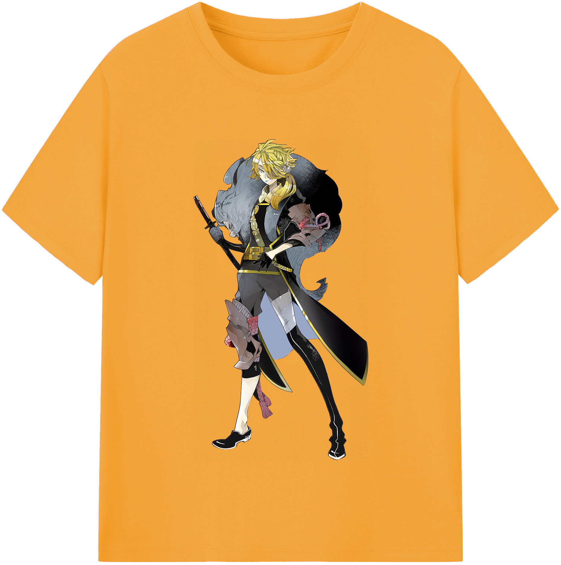 （画像用） 刀剣乱舞 Touken Ranbu レディースカジュアルプリントTシャツ（綿100％）