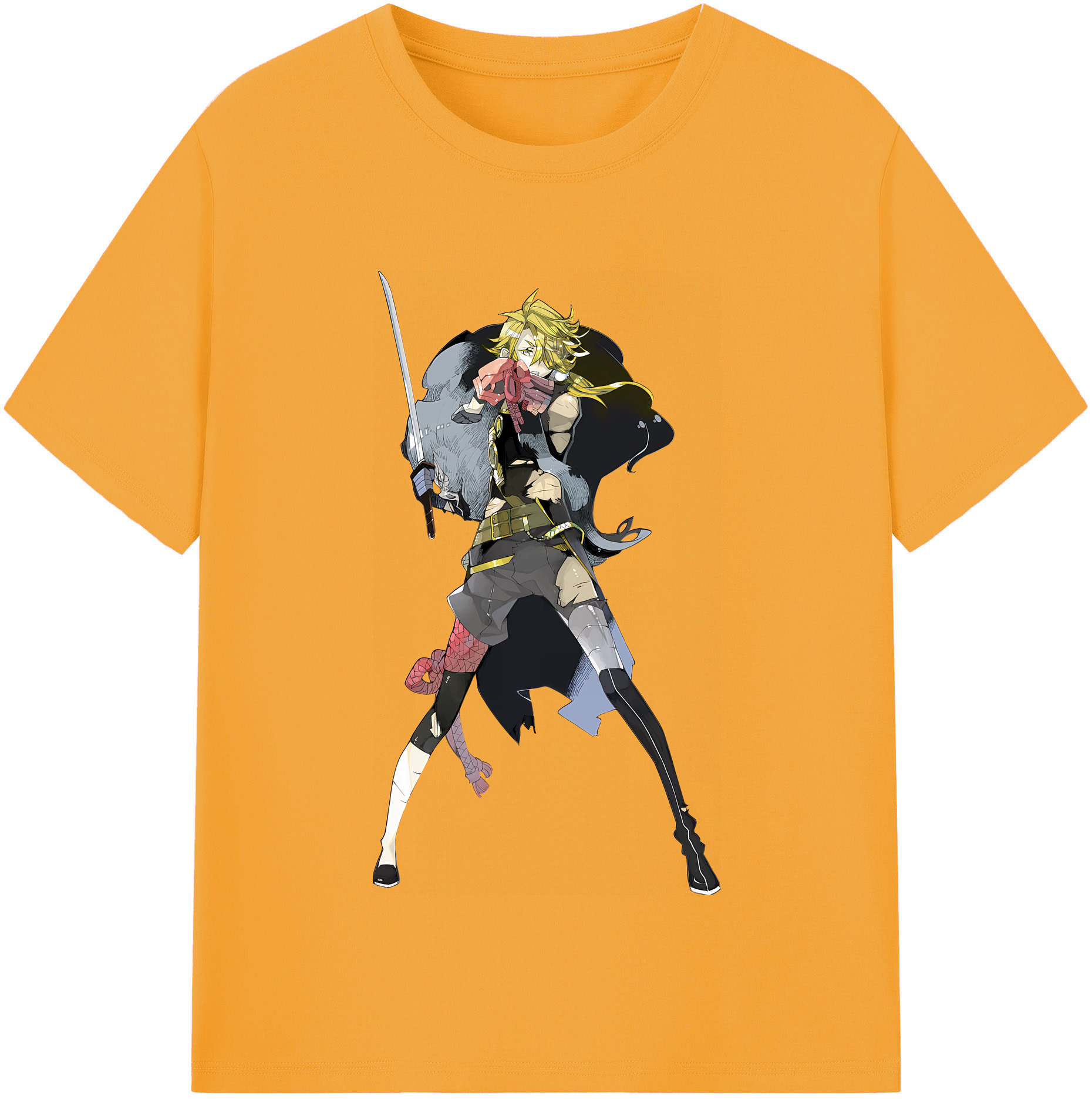 （画像用） 刀剣乱舞 Touken Ranbu レディースカジュアルプリントTシャツ（綿100％）