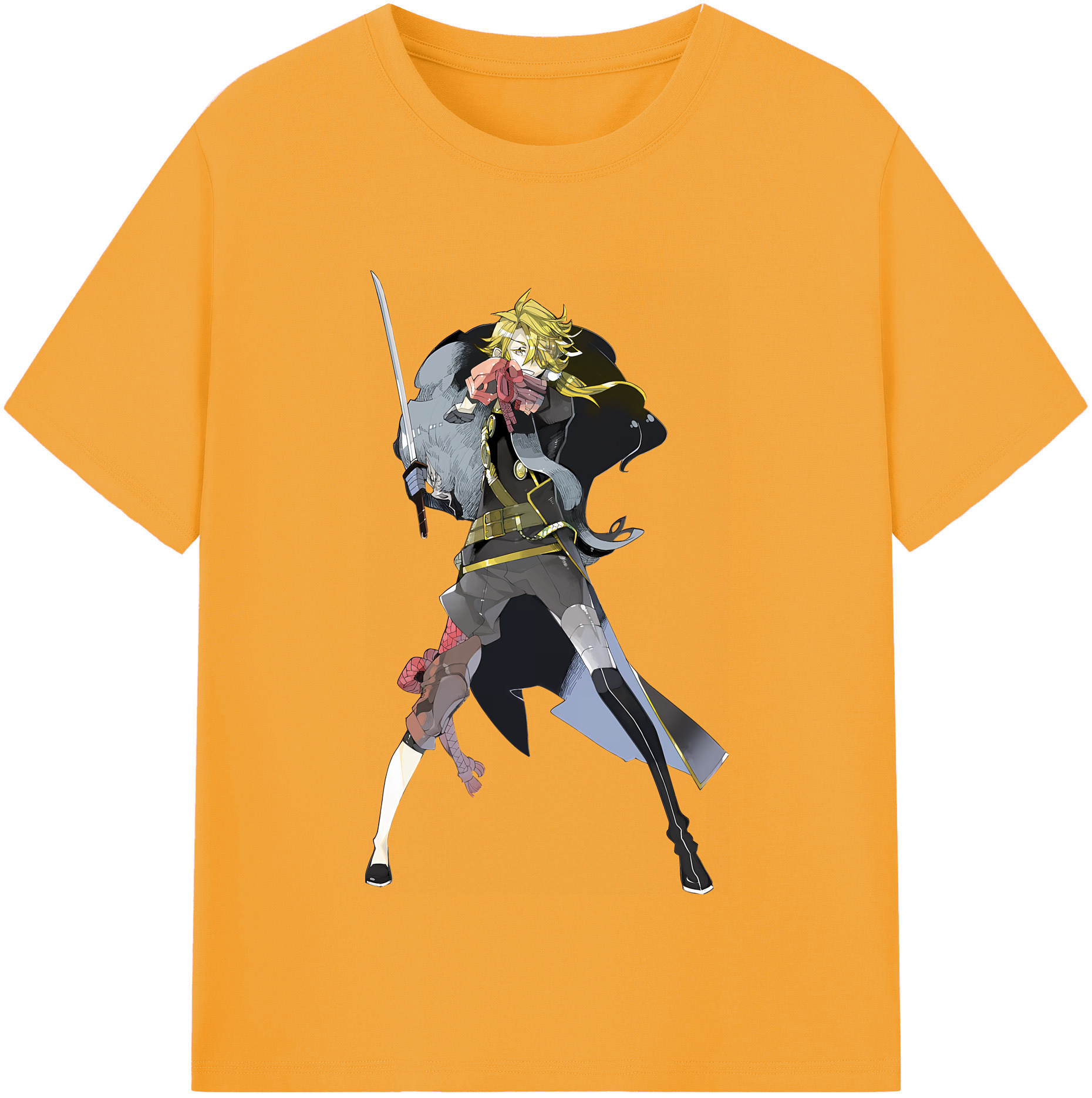 （画像用） 刀剣乱舞 Touken Ranbu レディースカジュアルプリントTシャツ（綿100％）