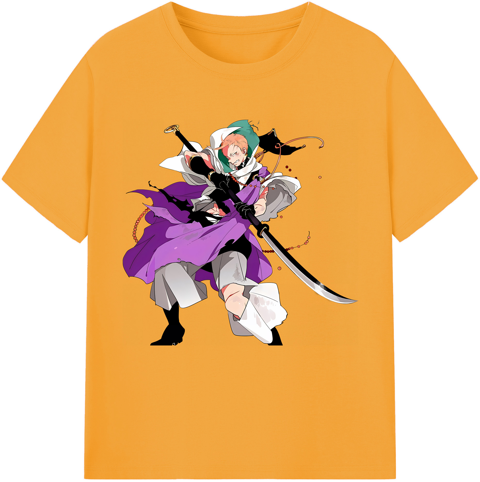 （画像用） 刀剣乱舞 Touken Ranbu レディースカジュアルプリントTシャツ（綿100％）