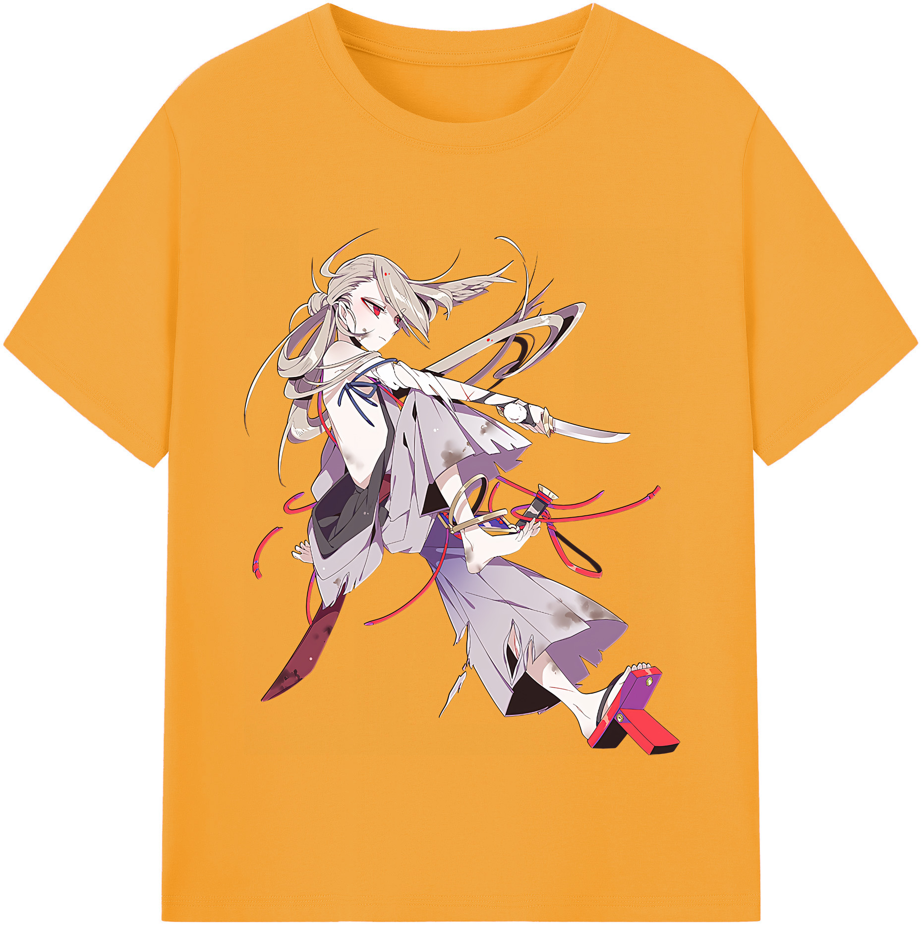 （画像用） 刀剣乱舞 Touken Ranbu レディースカジュアルプリントTシャツ（綿100％）