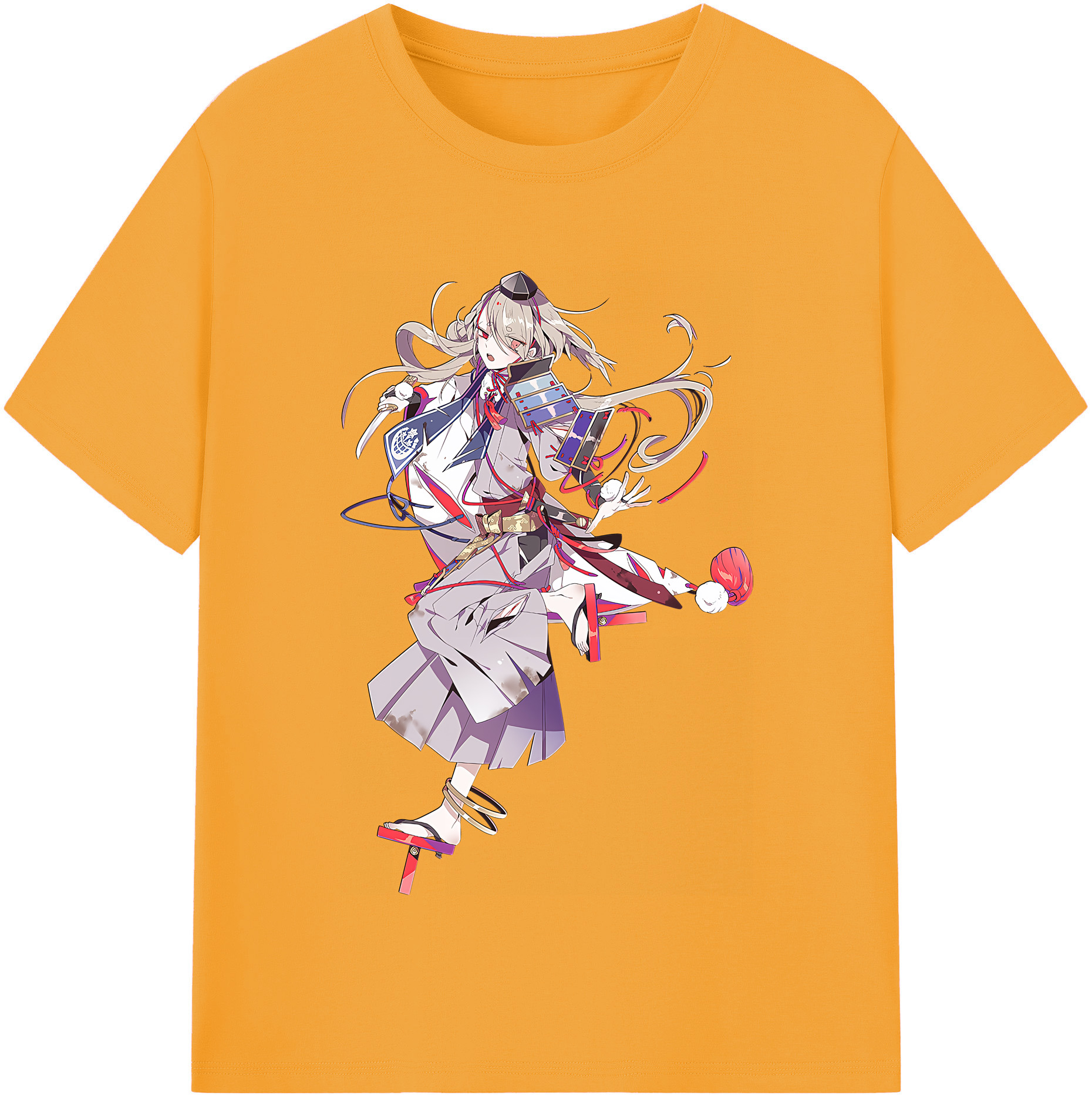 （画像用） 刀剣乱舞 Touken Ranbu レディースカジュアルプリントTシャツ（綿100％）