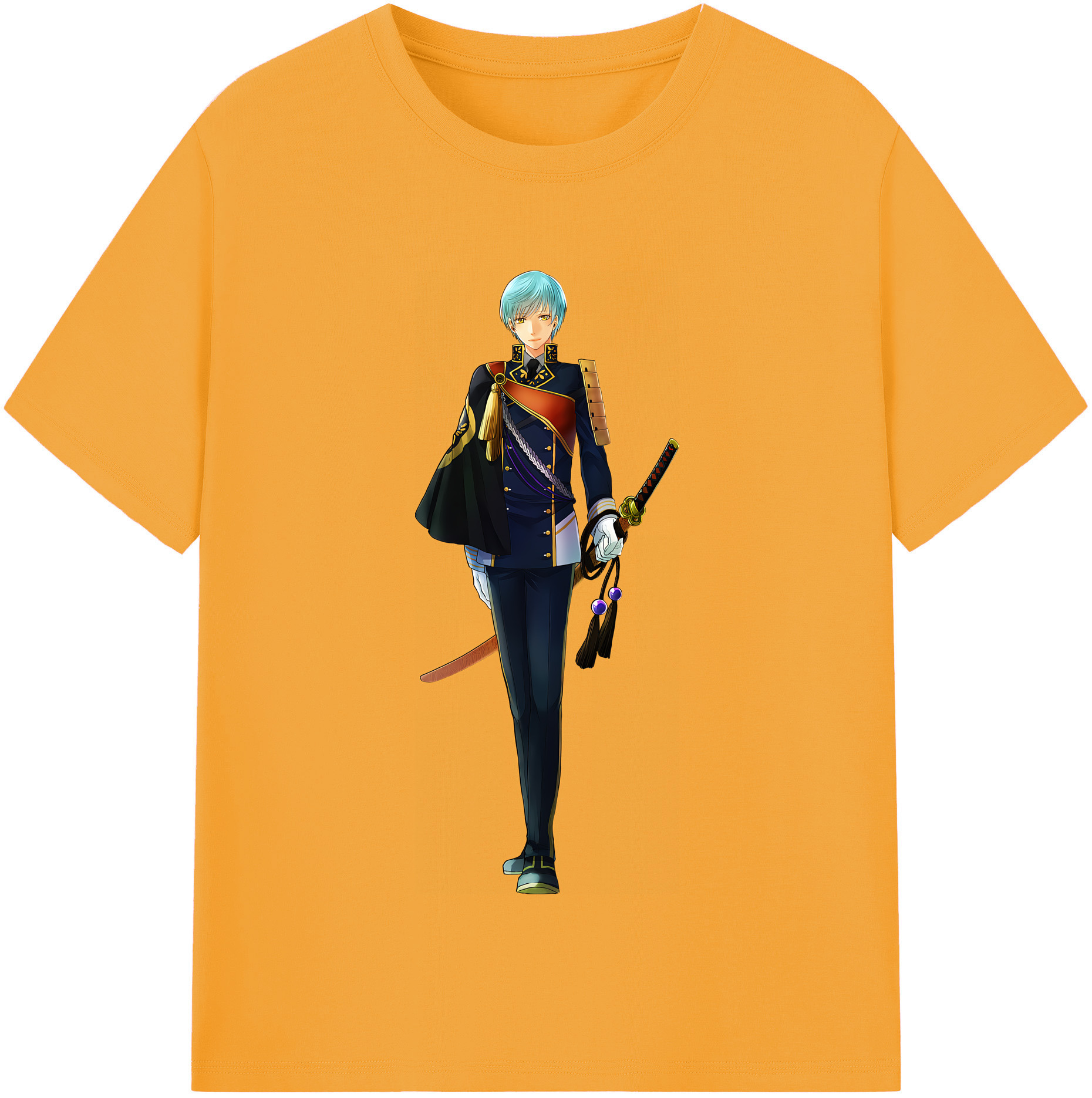 （画像用） 刀剣乱舞 Touken Ranbu レディースカジュアルプリントTシャツ（綿100％）