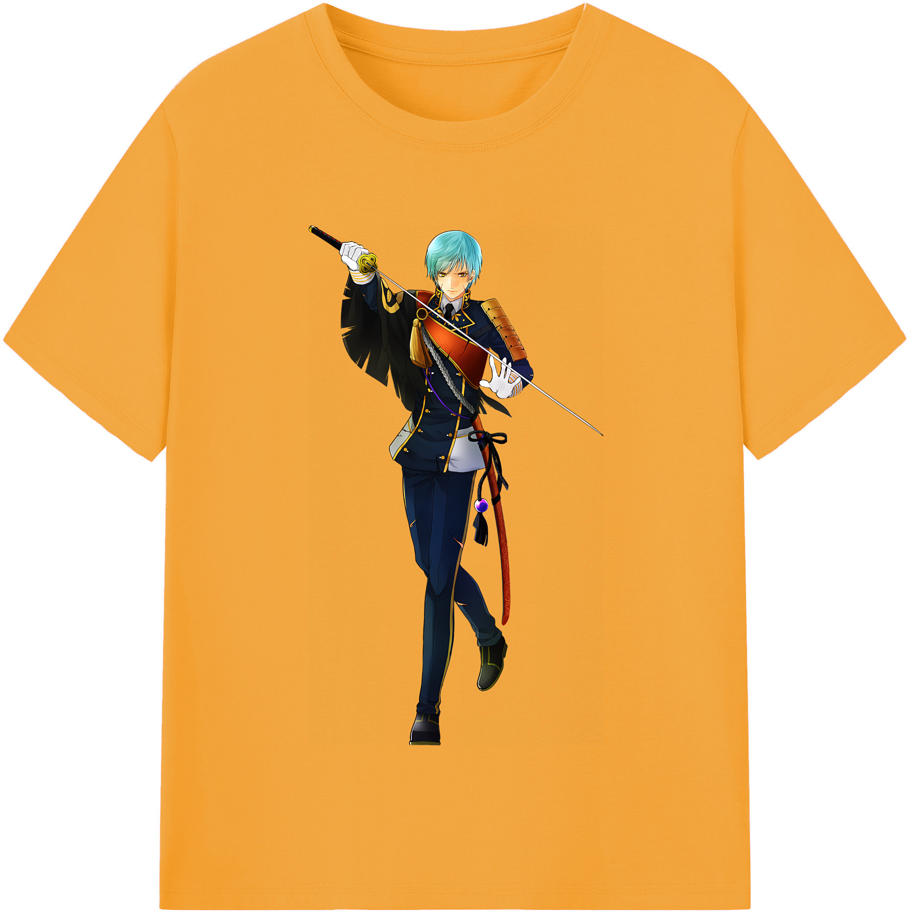 （画像用） 刀剣乱舞 Touken Ranbu レディースカジュアルプリントTシャツ（綿100％）