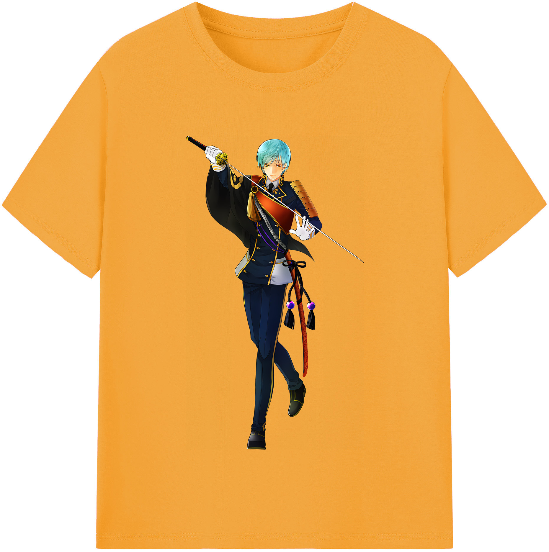 （画像用） 刀剣乱舞 Touken Ranbu レディースカジュアルプリントTシャツ（綿100％）