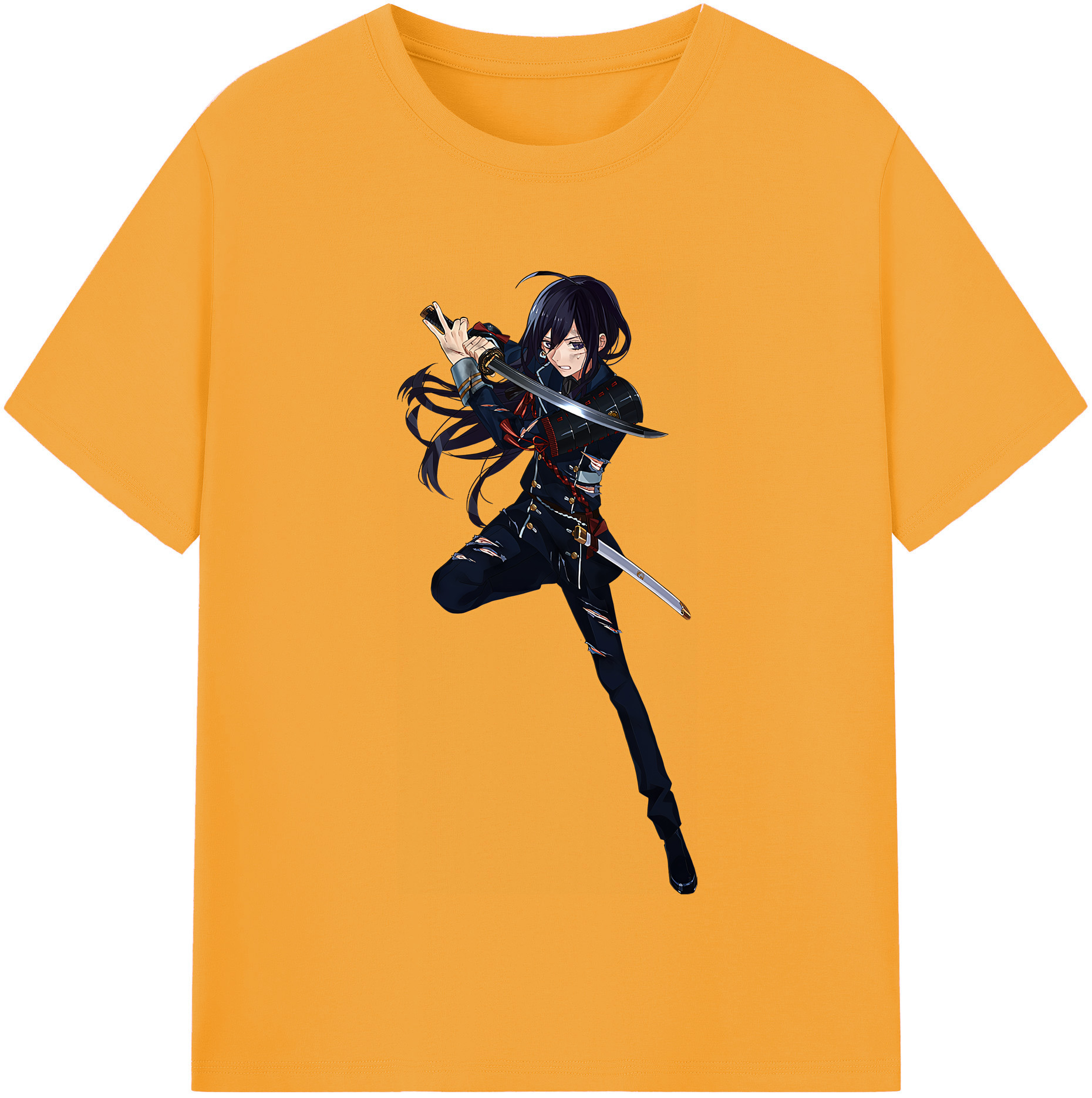 （画像用） 刀剣乱舞 Touken Ranbu レディースカジュアルプリントTシャツ（綿100％）