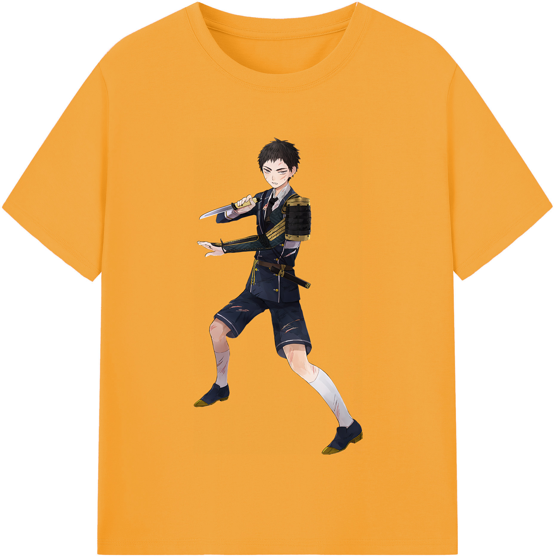（画像用） 刀剣乱舞 Touken Ranbu レディースカジュアルプリントTシャツ（綿100％）