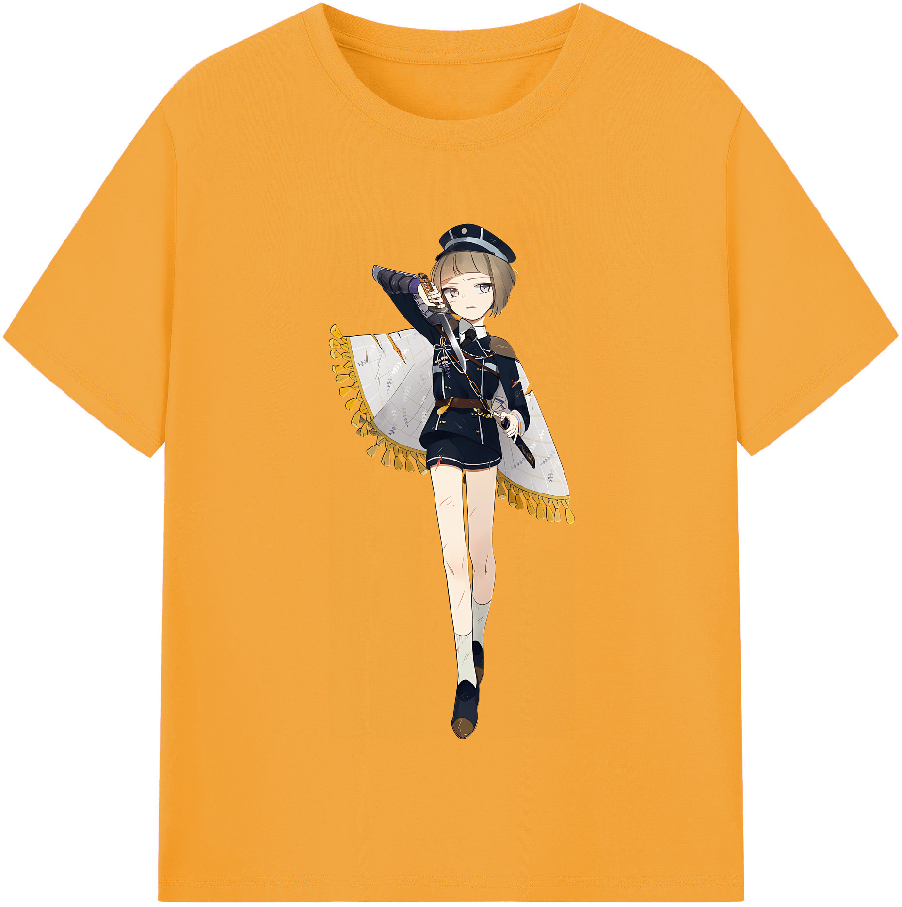 （画像用） 刀剣乱舞 Touken Ranbu レディースカジュアルプリントTシャツ（綿100％）