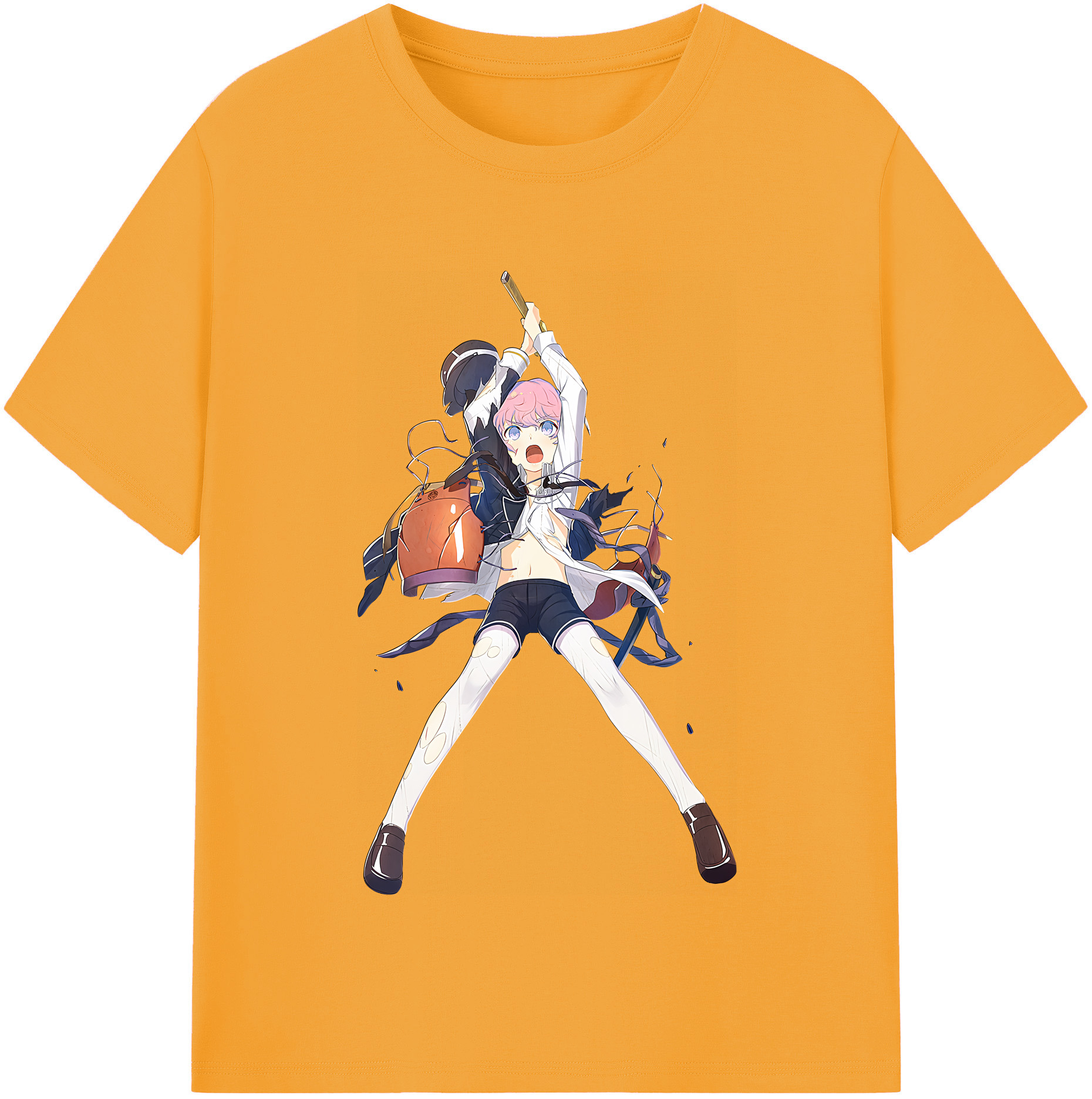 （画像用） 刀剣乱舞 Touken Ranbu レディースカジュアルプリントTシャツ（綿100％）
