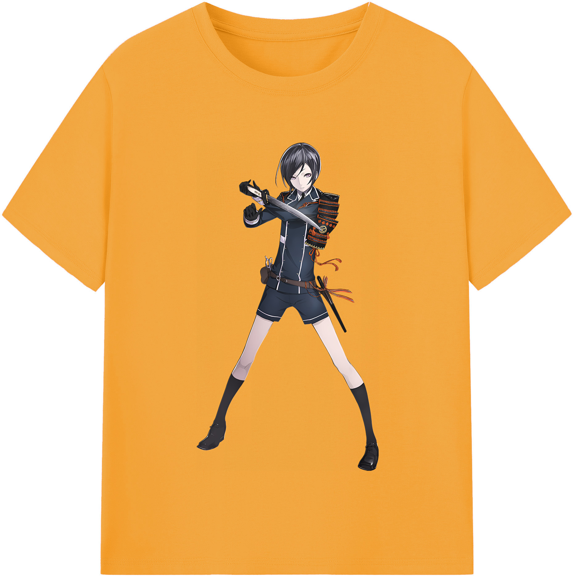 （画像用） 刀剣乱舞 Touken Ranbu レディースカジュアルプリントTシャツ（綿100％）