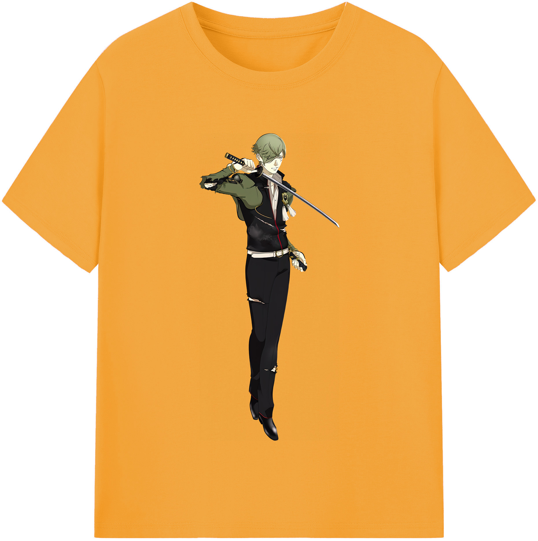 （画像用） 刀剣乱舞 Touken Ranbu レディースカジュアルプリントTシャツ（綿100％）