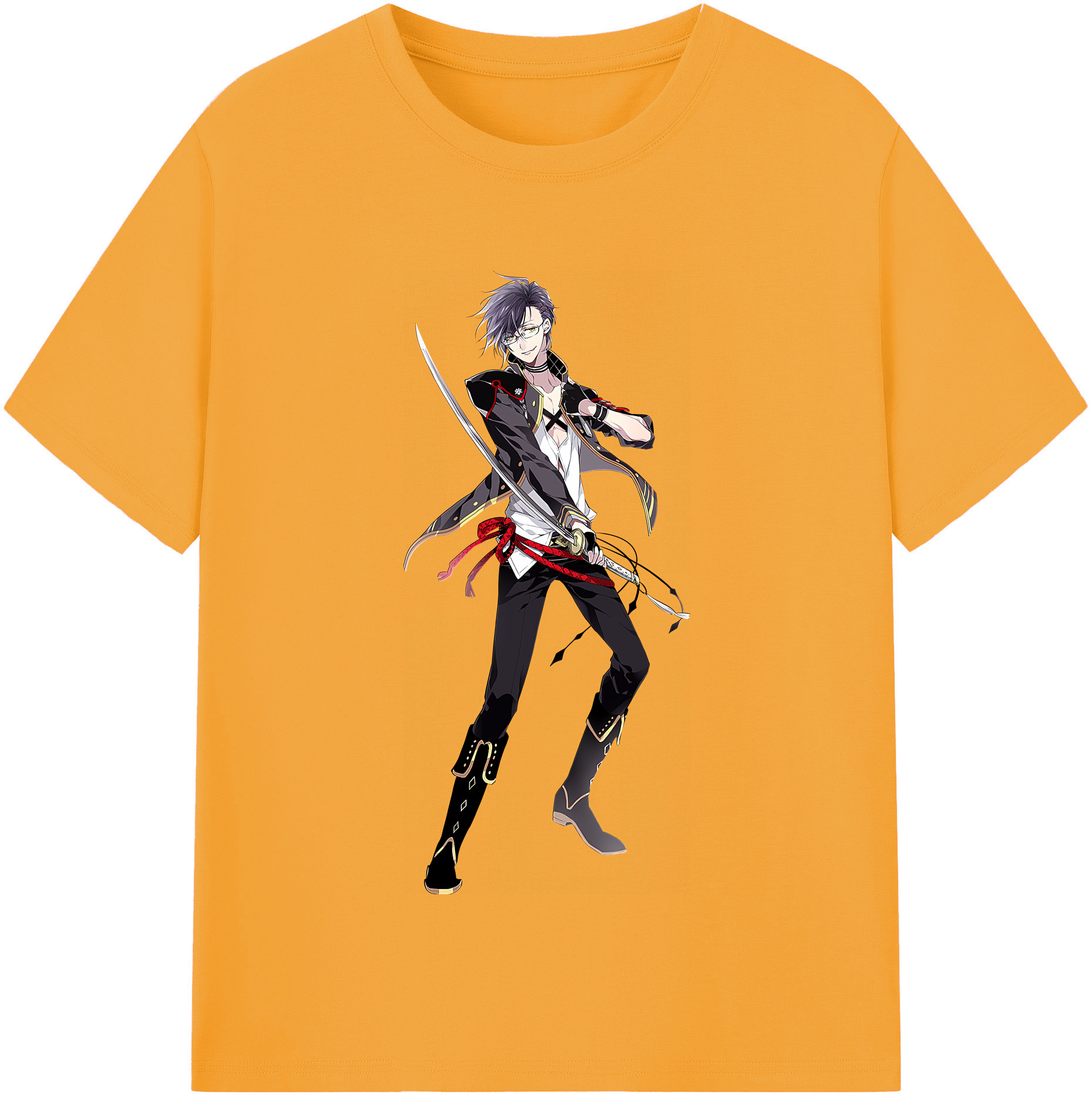 （画像用） 刀剣乱舞 Touken Ranbu レディースカジュアルプリントTシャツ（綿100％）