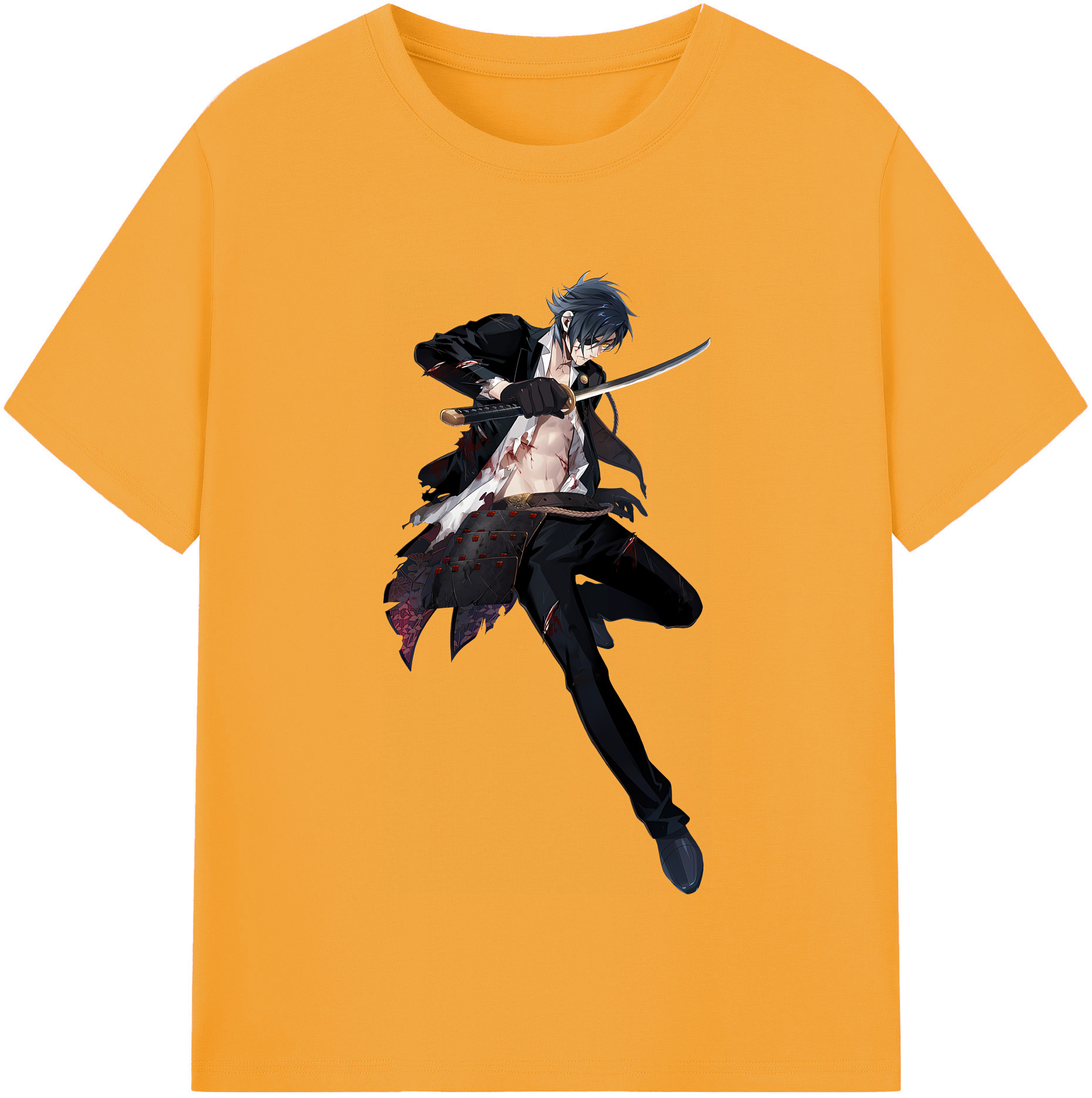 （画像用） 刀剣乱舞 Touken Ranbu レディースカジュアルプリントTシャツ（綿100％）