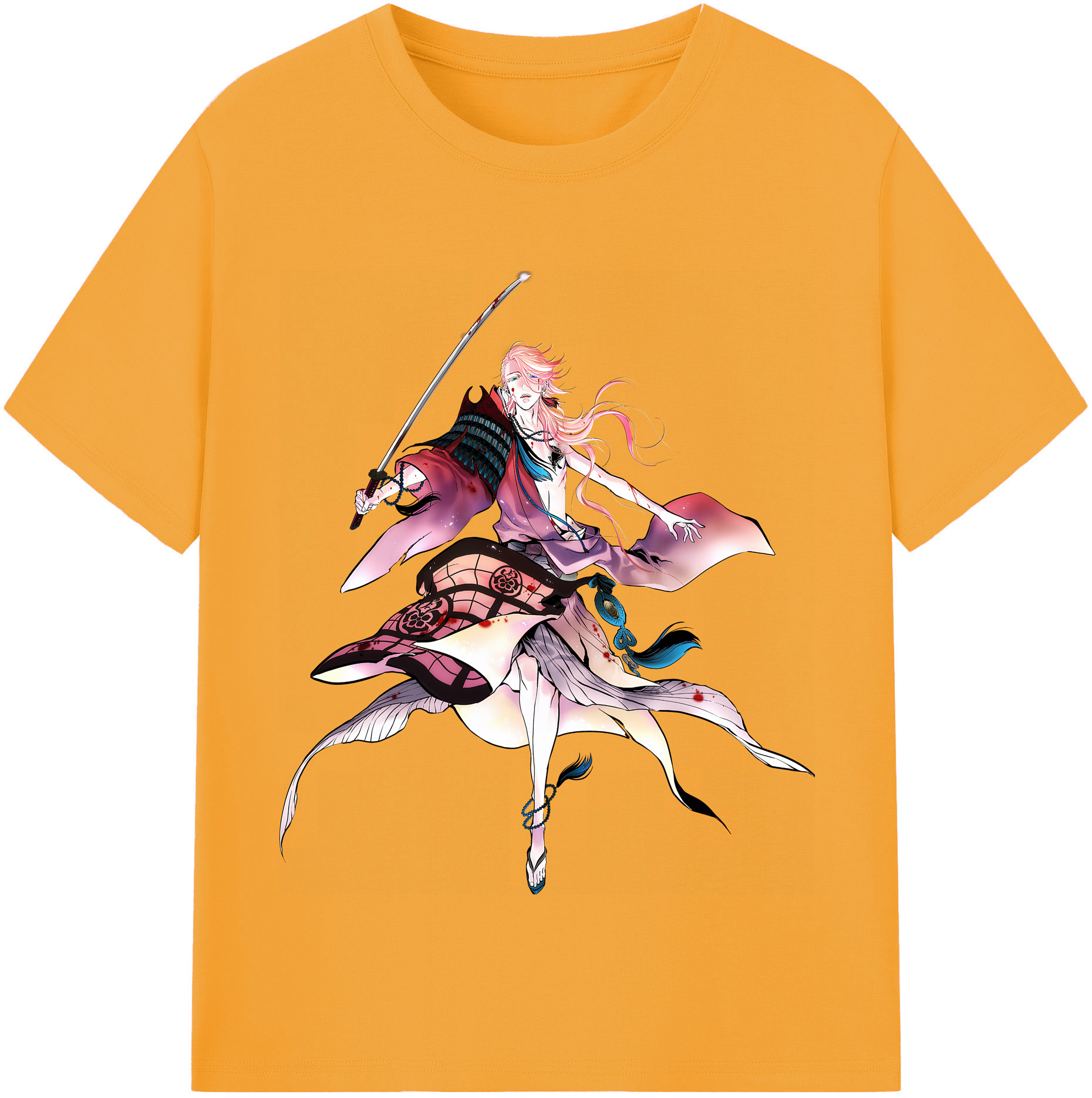 （画像用） 刀剣乱舞 Touken Ranbu レディースカジュアルプリントTシャツ（綿100％）