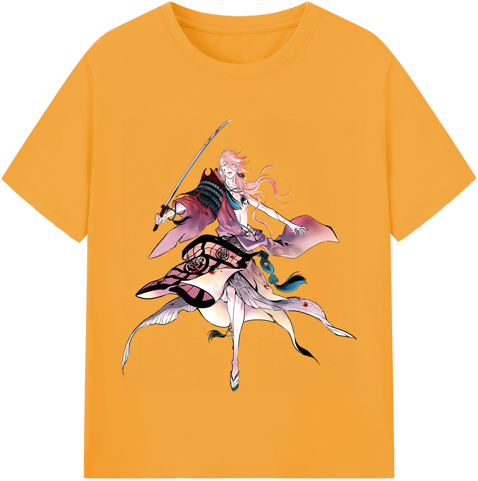（画像用） 刀剣乱舞 Touken Ranbu レディースカジュアルプリントTシャツ（綿100％）