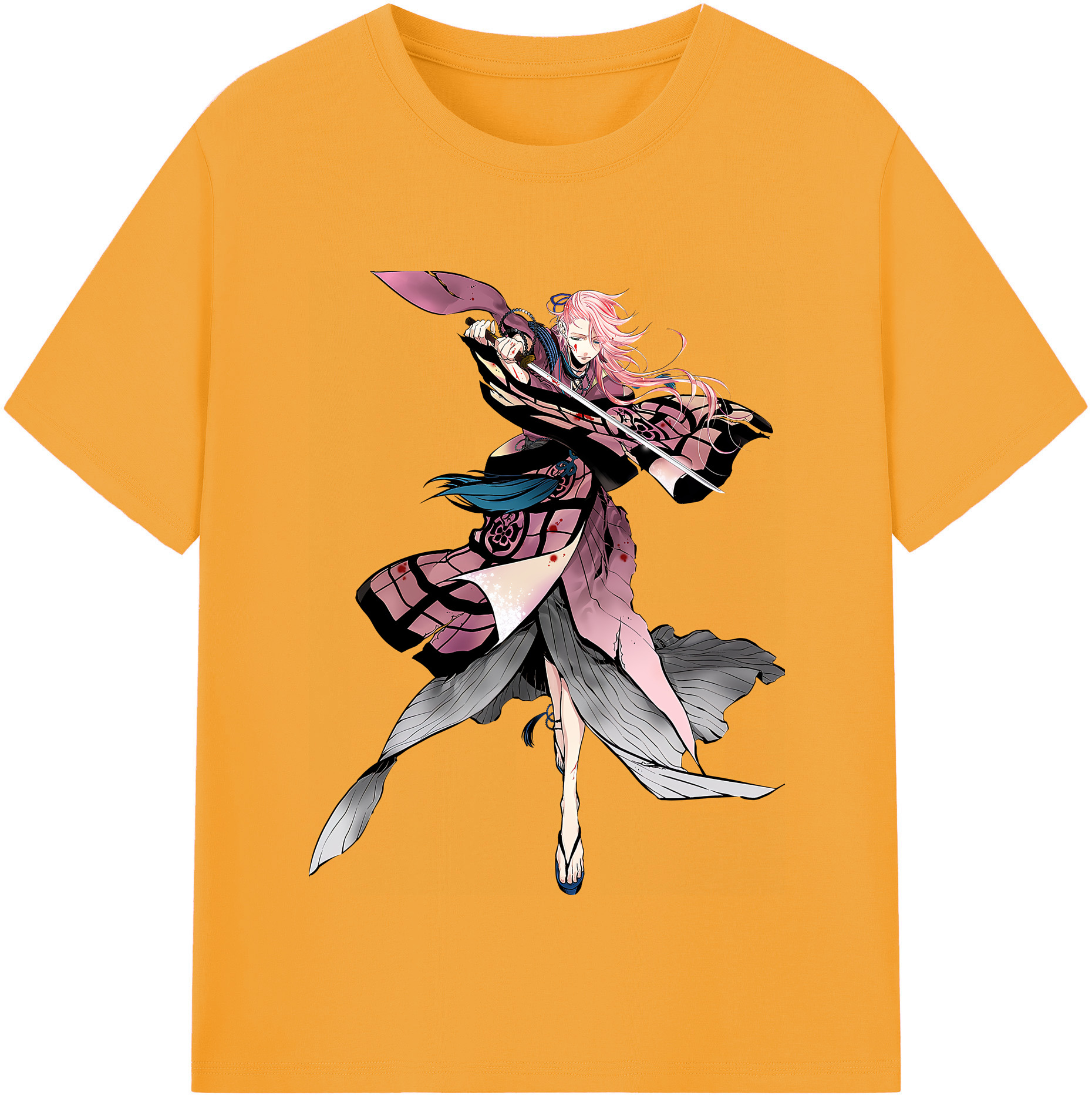 （画像用） 刀剣乱舞 Touken Ranbu レディースカジュアルプリントTシャツ（綿100％）