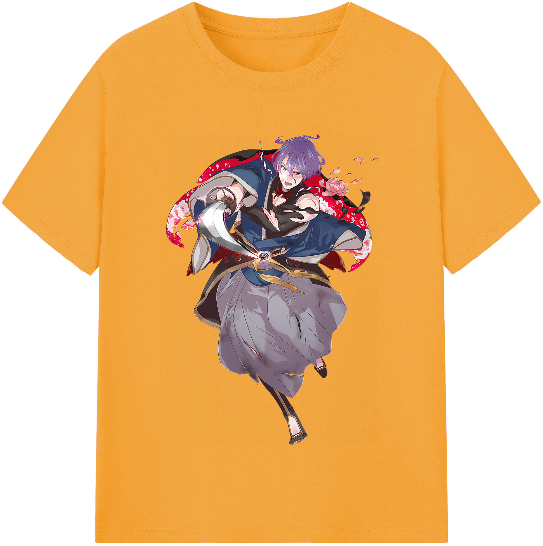 （画像用） 刀剣乱舞 Touken Ranbu レディースカジュアルプリントTシャツ（綿100％）