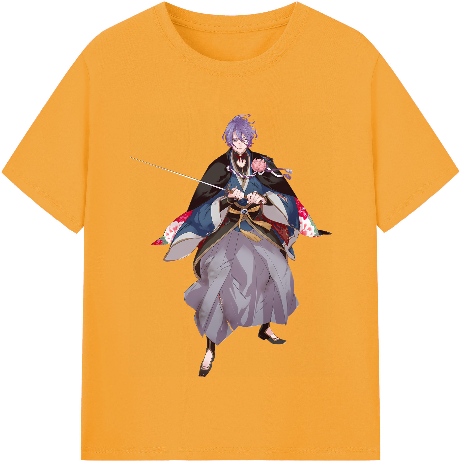 （画像用） 刀剣乱舞 Touken Ranbu レディースカジュアルプリントTシャツ（綿100％）
