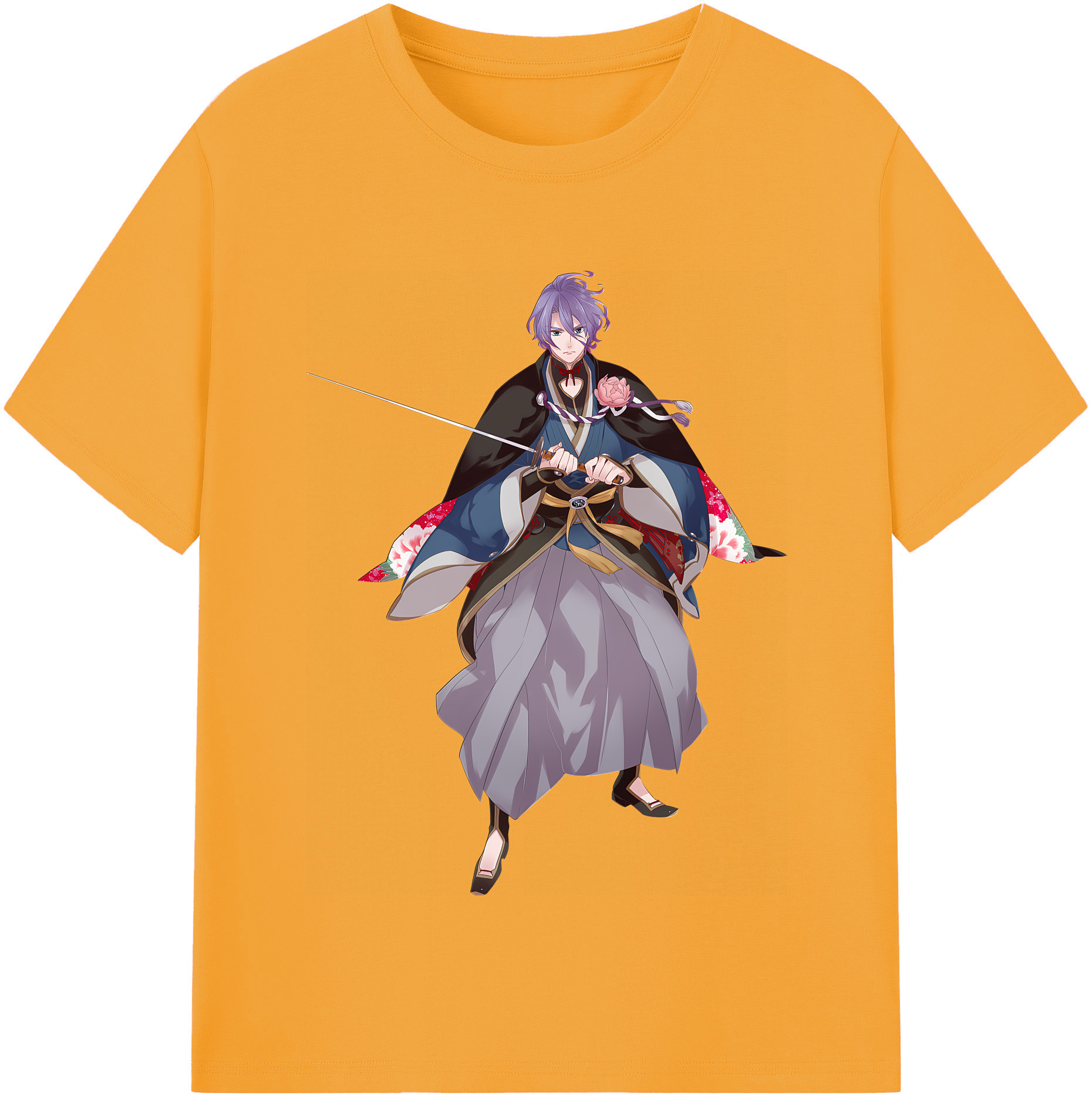 （画像用） 刀剣乱舞 Touken Ranbu レディースカジュアルプリントTシャツ（綿100％）