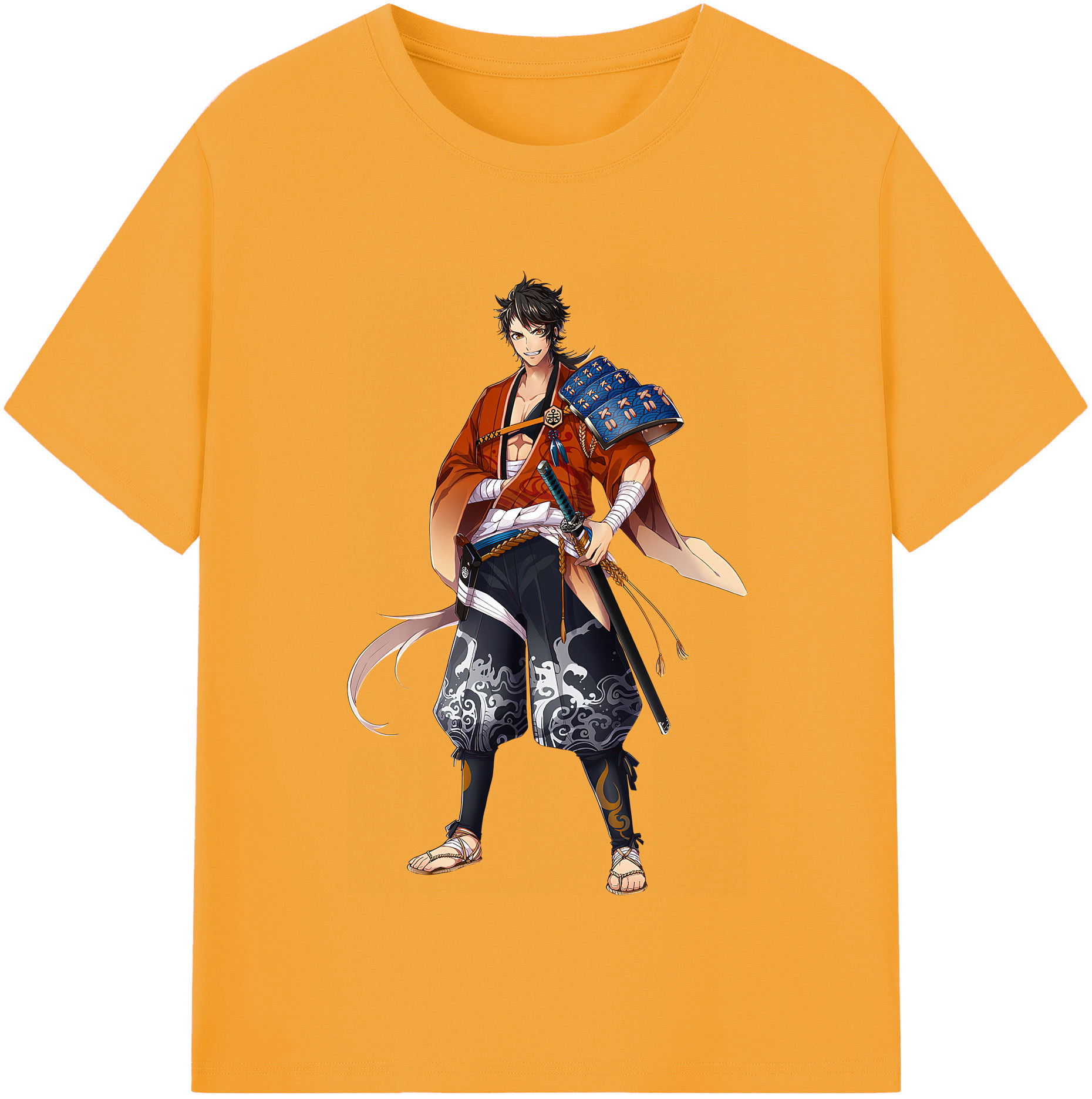 （画像用） 刀剣乱舞 Touken Ranbu レディースカジュアルプリントTシャツ（綿100％）