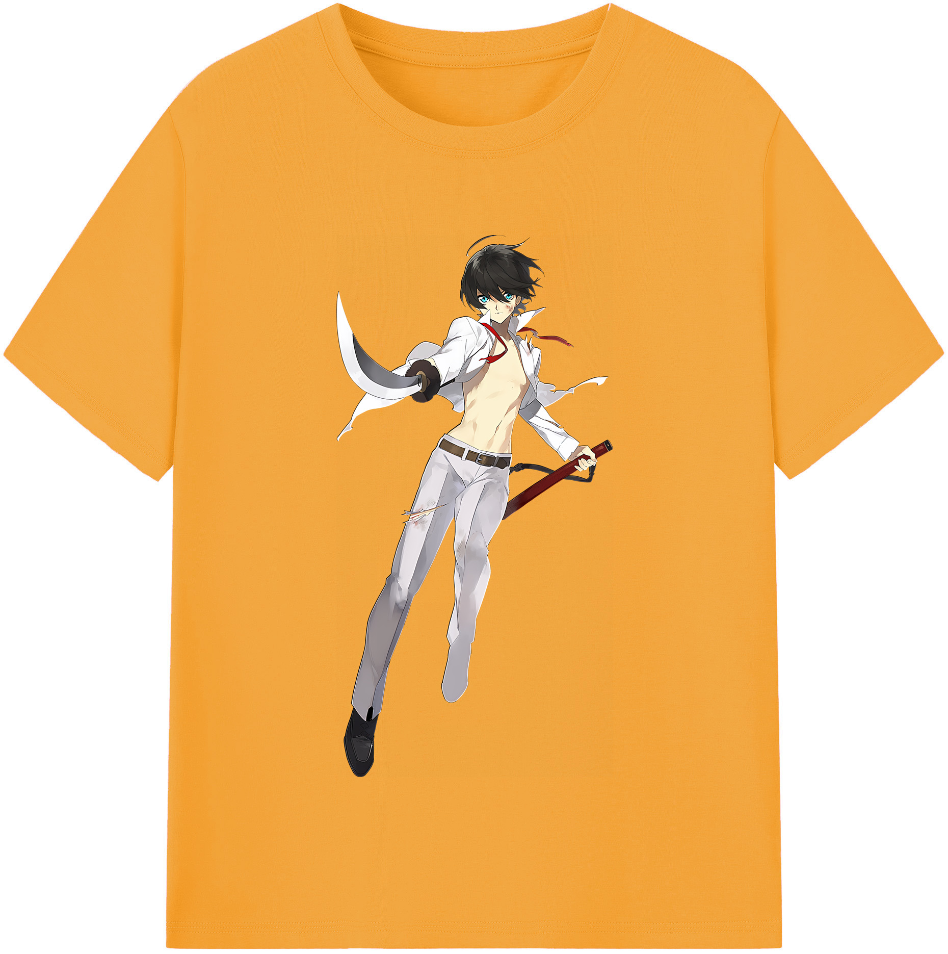 （画像用） 刀剣乱舞 Touken Ranbu レディースカジュアルプリントTシャツ（綿100％）