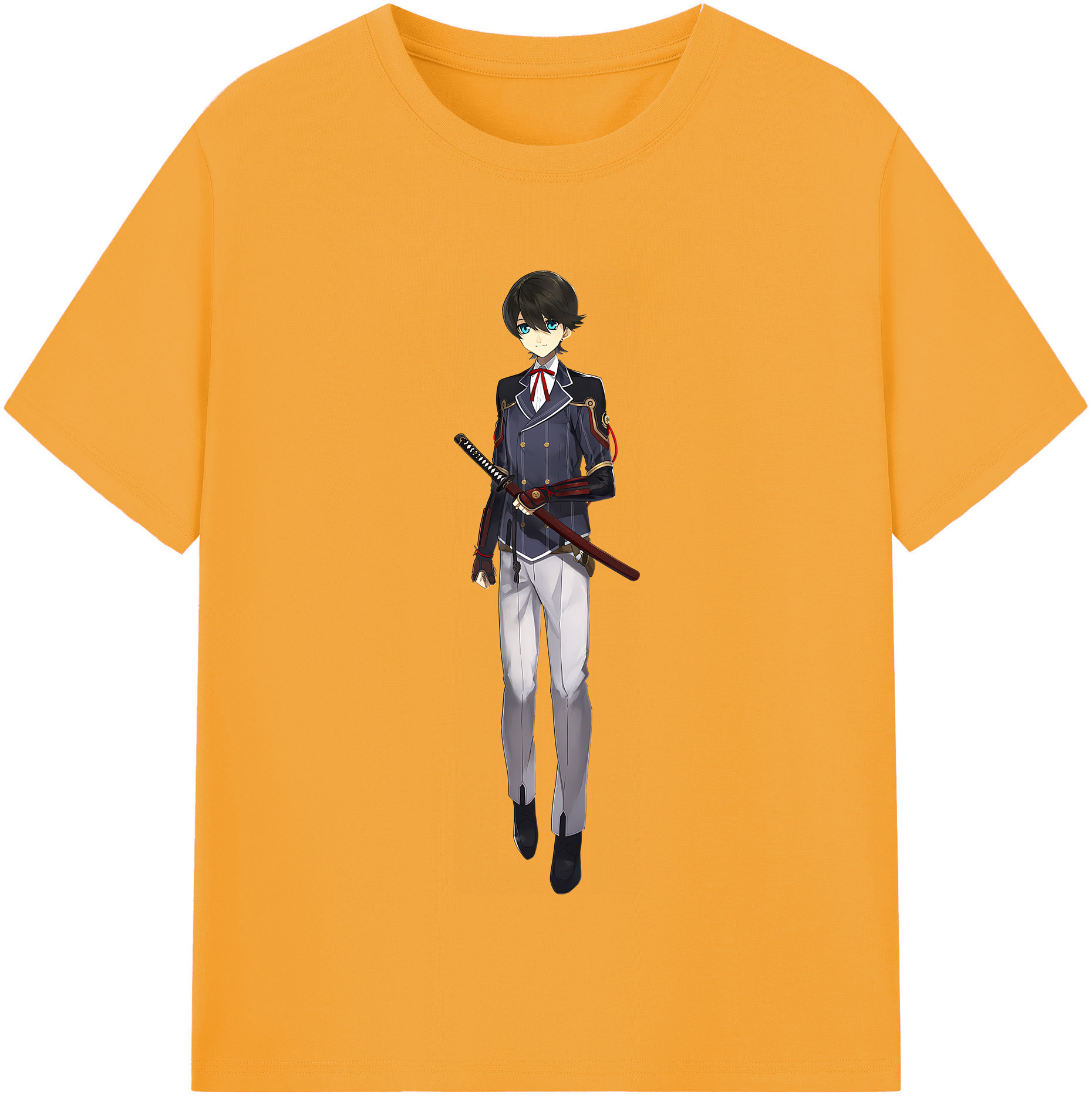 （画像用） 刀剣乱舞 Touken Ranbu レディースカジュアルプリントTシャツ（綿100％）