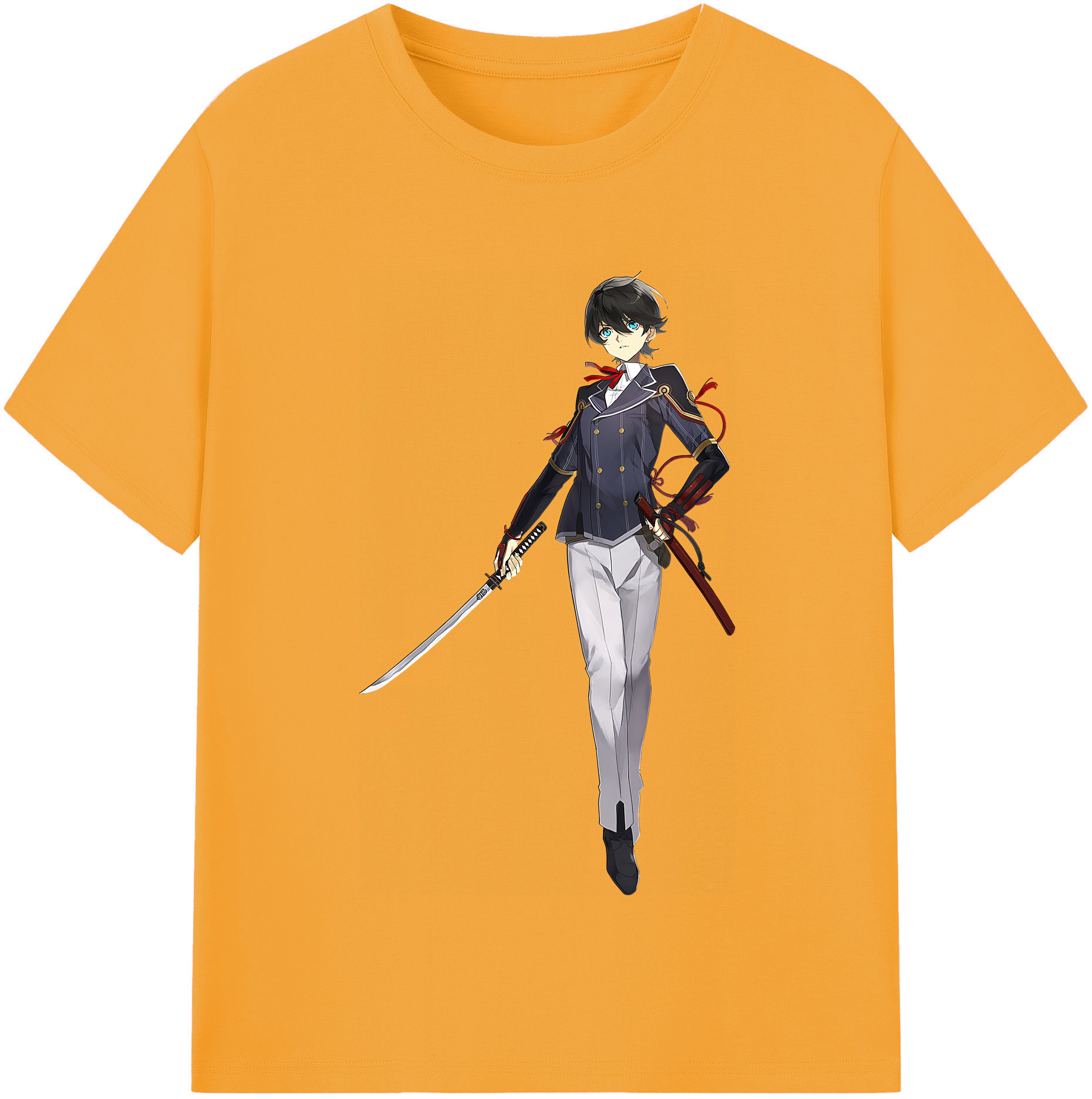 （画像用） 刀剣乱舞 Touken Ranbu レディースカジュアルプリントTシャツ（綿100％）