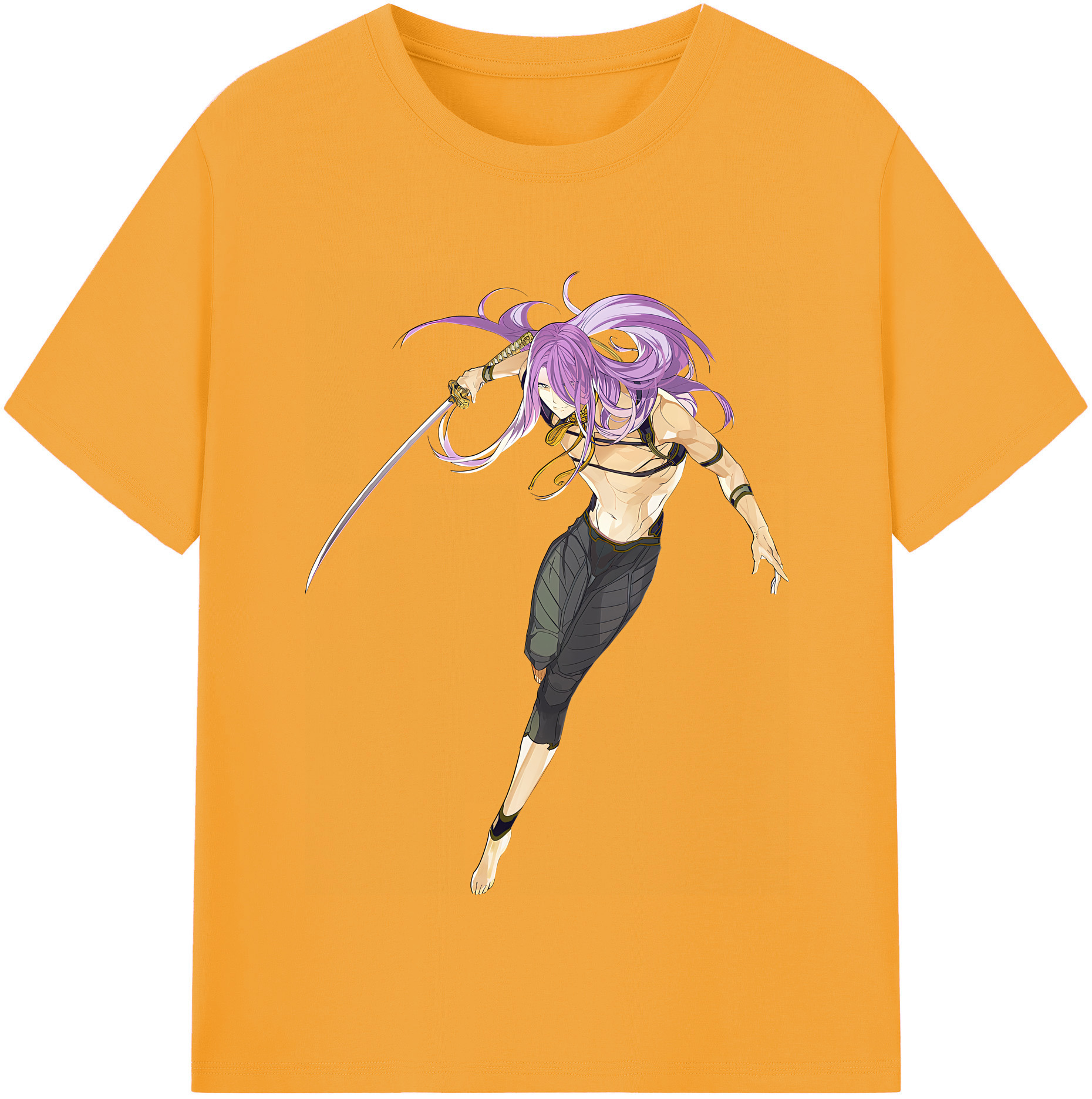 （画像用） 刀剣乱舞 Touken Ranbu レディースカジュアルプリントTシャツ（綿100％）