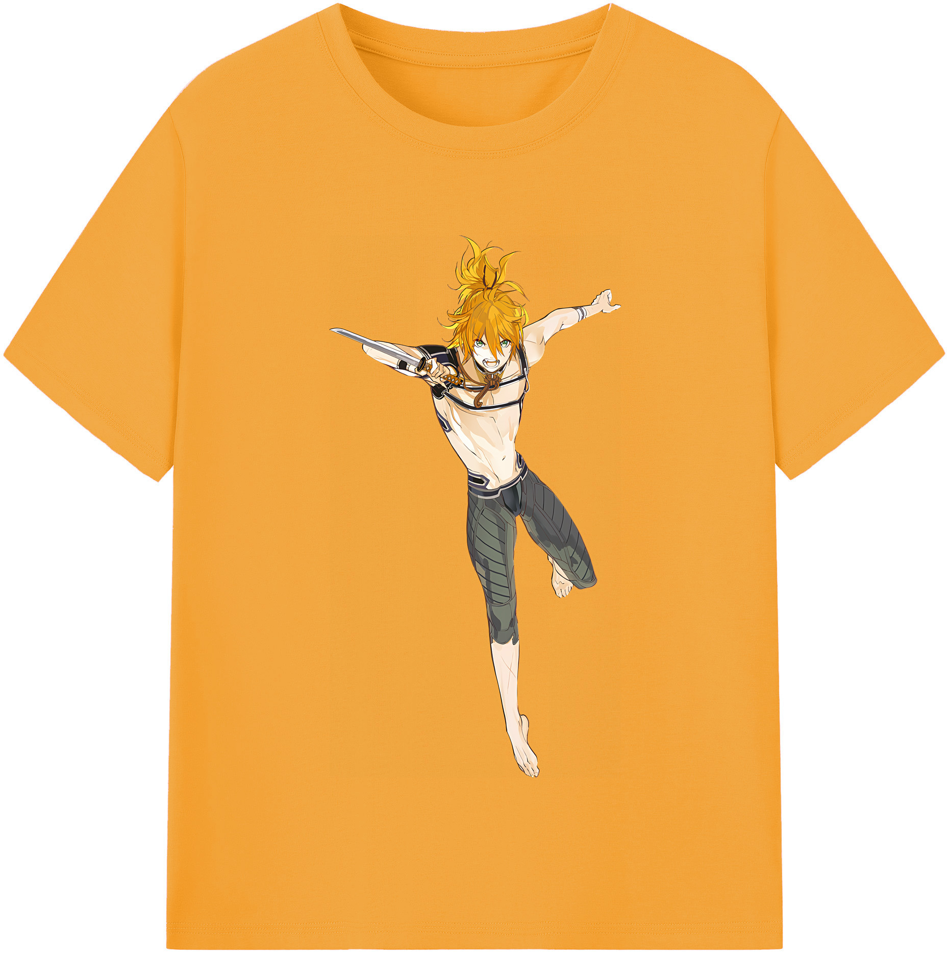 （画像用） 刀剣乱舞 Touken Ranbu レディースカジュアルプリントTシャツ（綿100％）