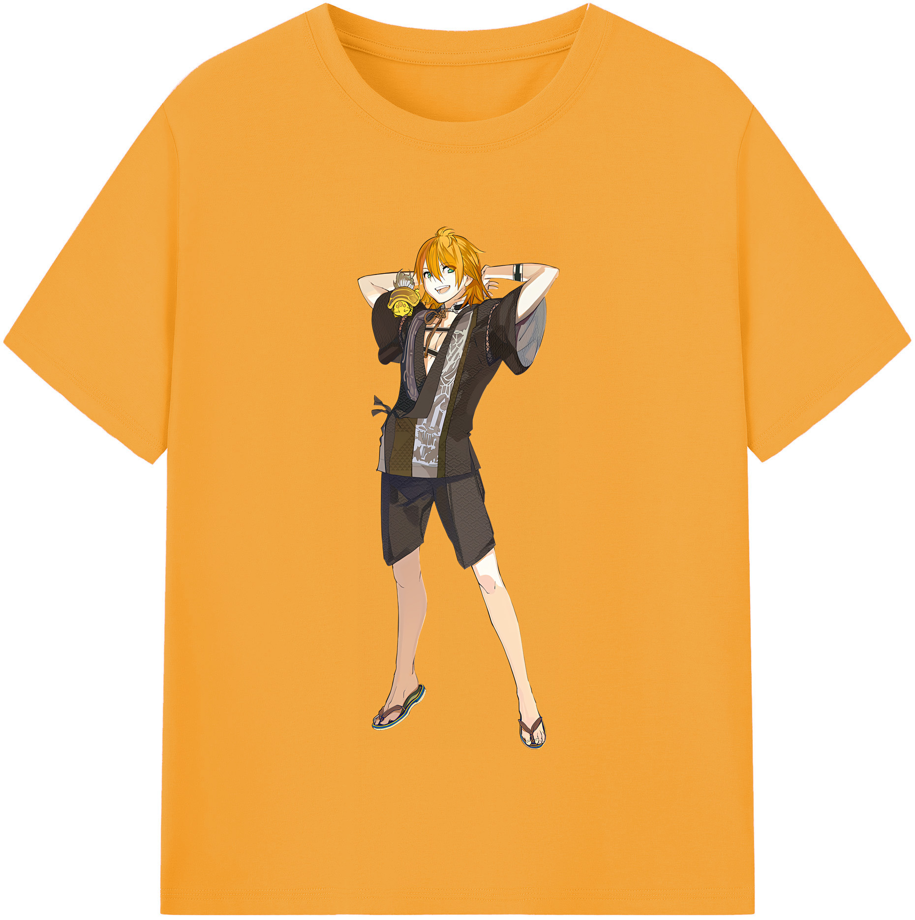 （画像用） 刀剣乱舞 Touken Ranbu レディースカジュアルプリントTシャツ（綿100％）
