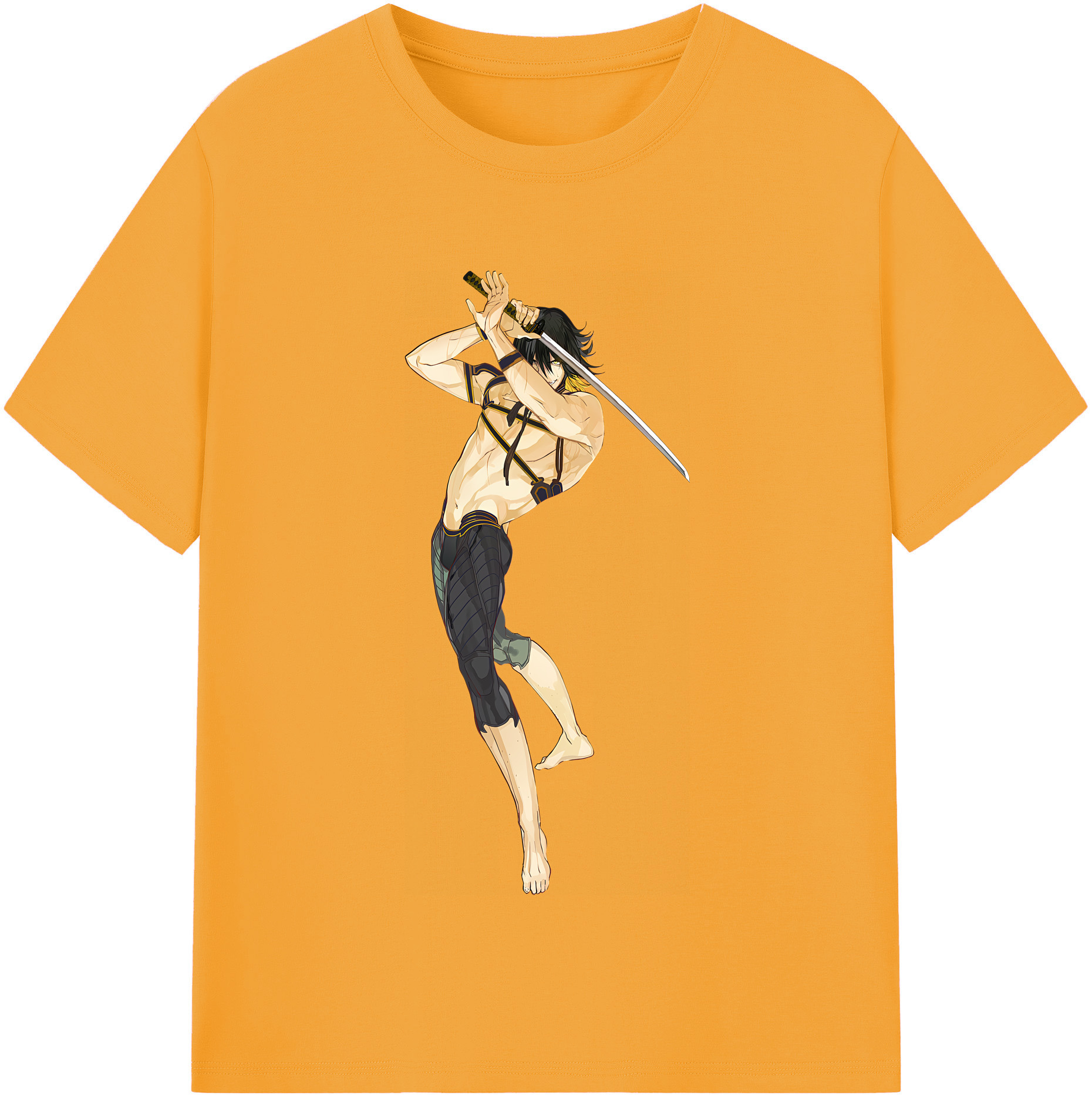 刀剣乱舞 Touken Ranbu レディースカジュアルプリントTシャツ（綿100％）