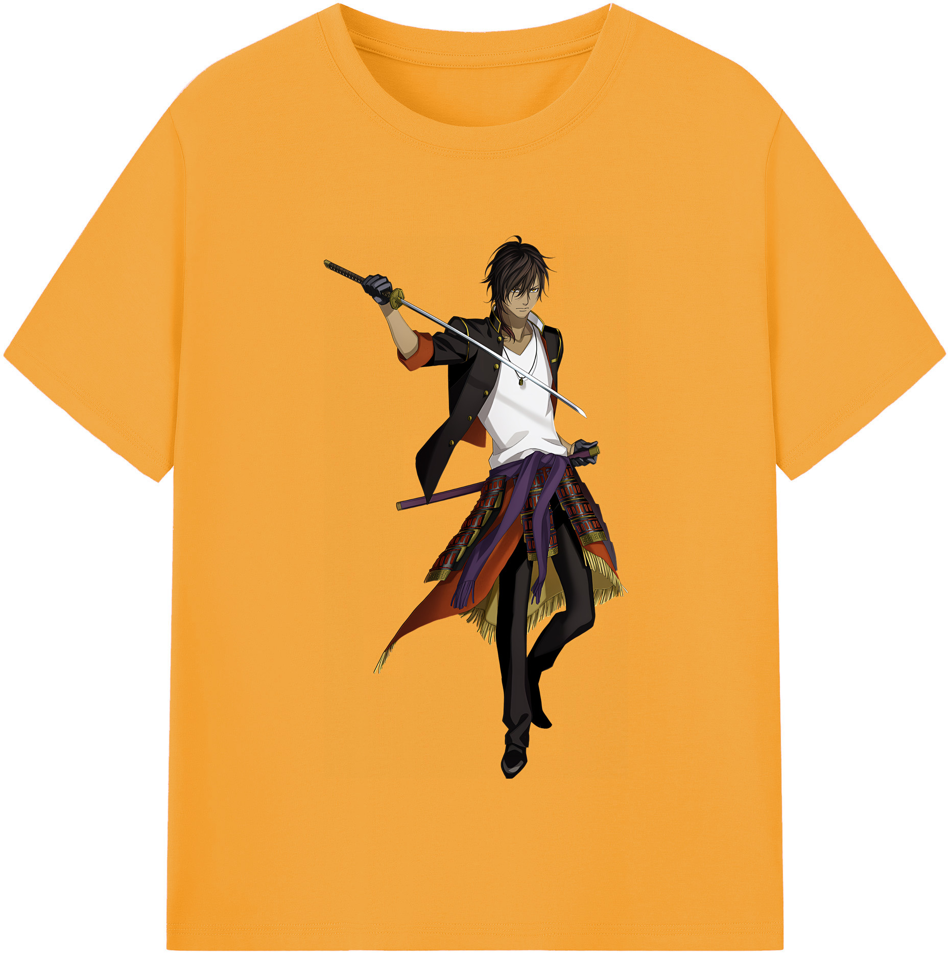 （画像用） 刀剣乱舞 Touken Ranbu レディースカジュアルプリントTシャツ（綿100％）