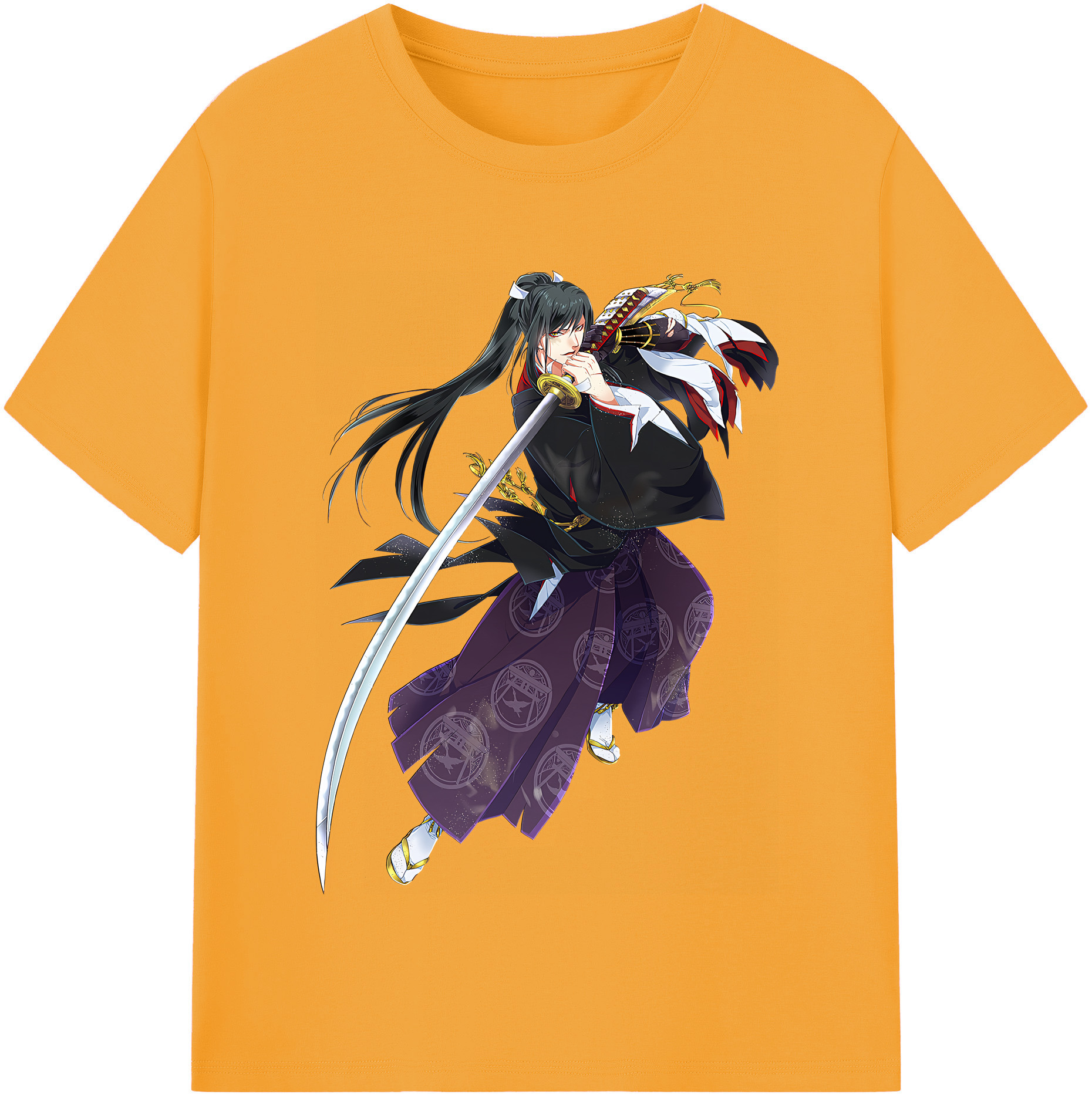 （画像用） 刀剣乱舞 Touken Ranbu レディースカジュアルプリントTシャツ（綿100％）