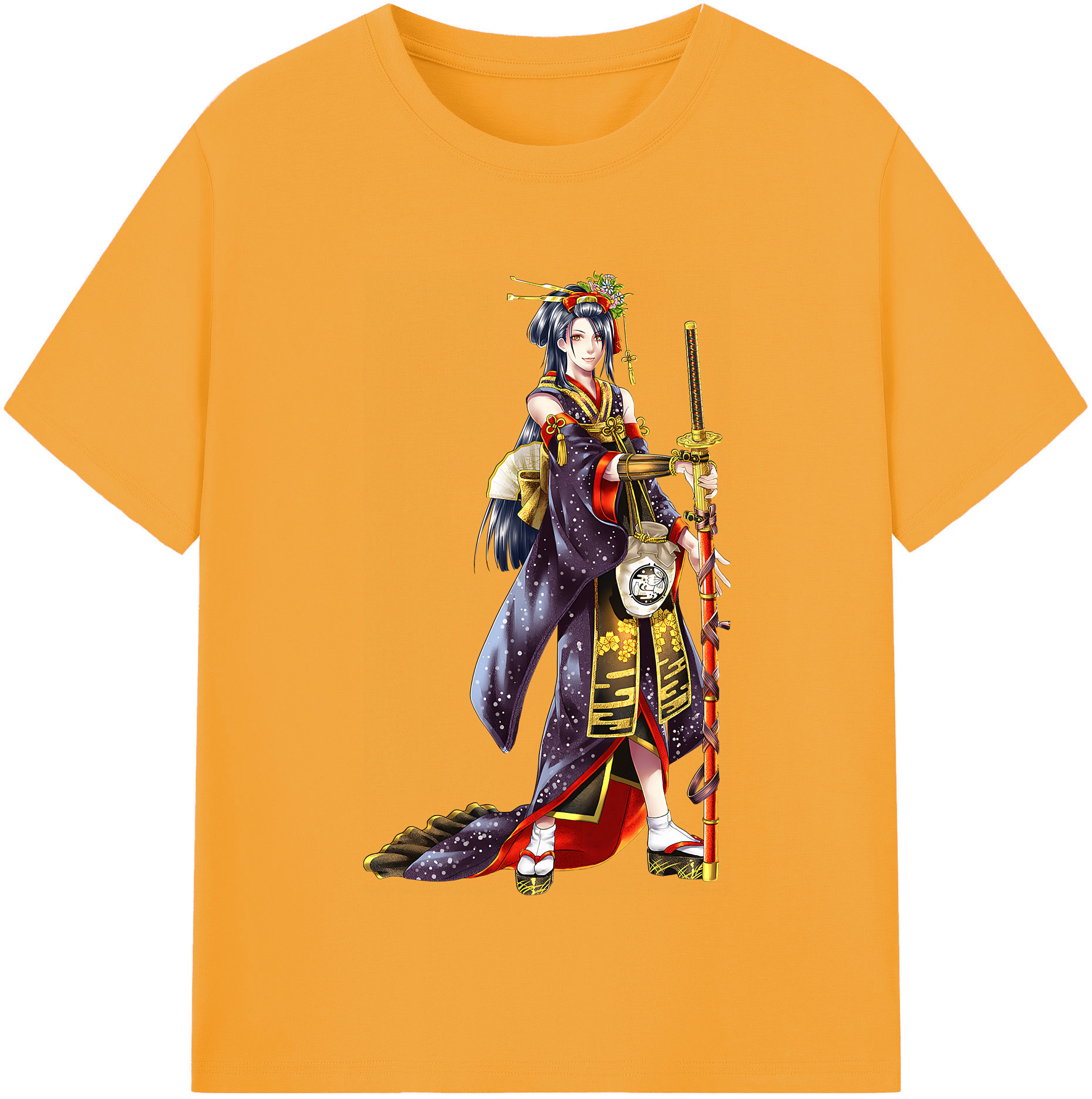 （画像用） 刀剣乱舞 Touken Ranbu レディースカジュアルプリントTシャツ（綿100％）