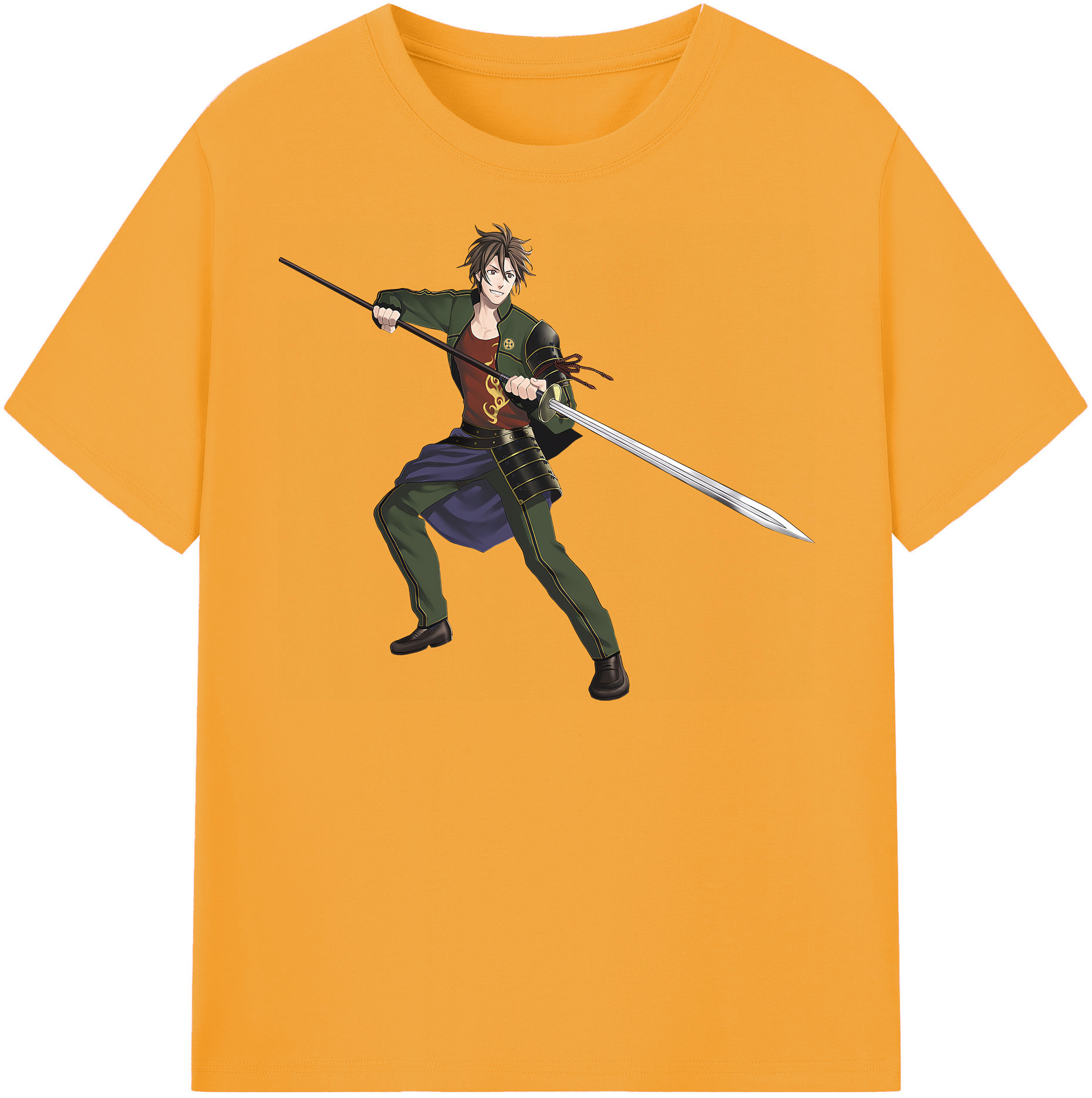 （画像用） 刀剣乱舞 Touken Ranbu レディースカジュアルプリントTシャツ（綿100％）