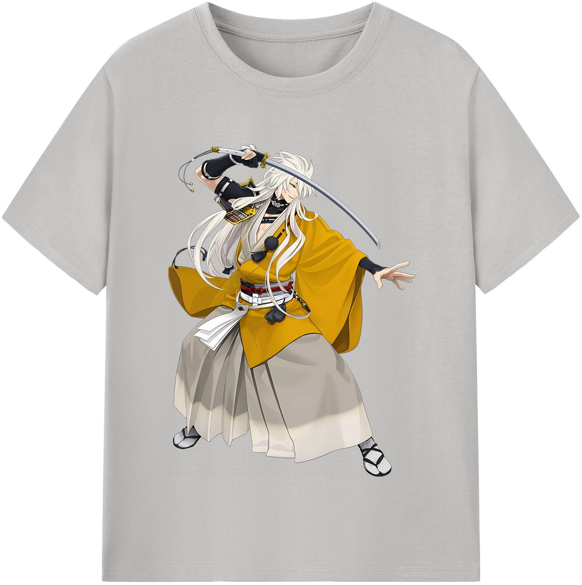 （画像用） 刀剣乱舞 Touken Ranbu レディースカジュアルプリントTシャツ（綿100％）