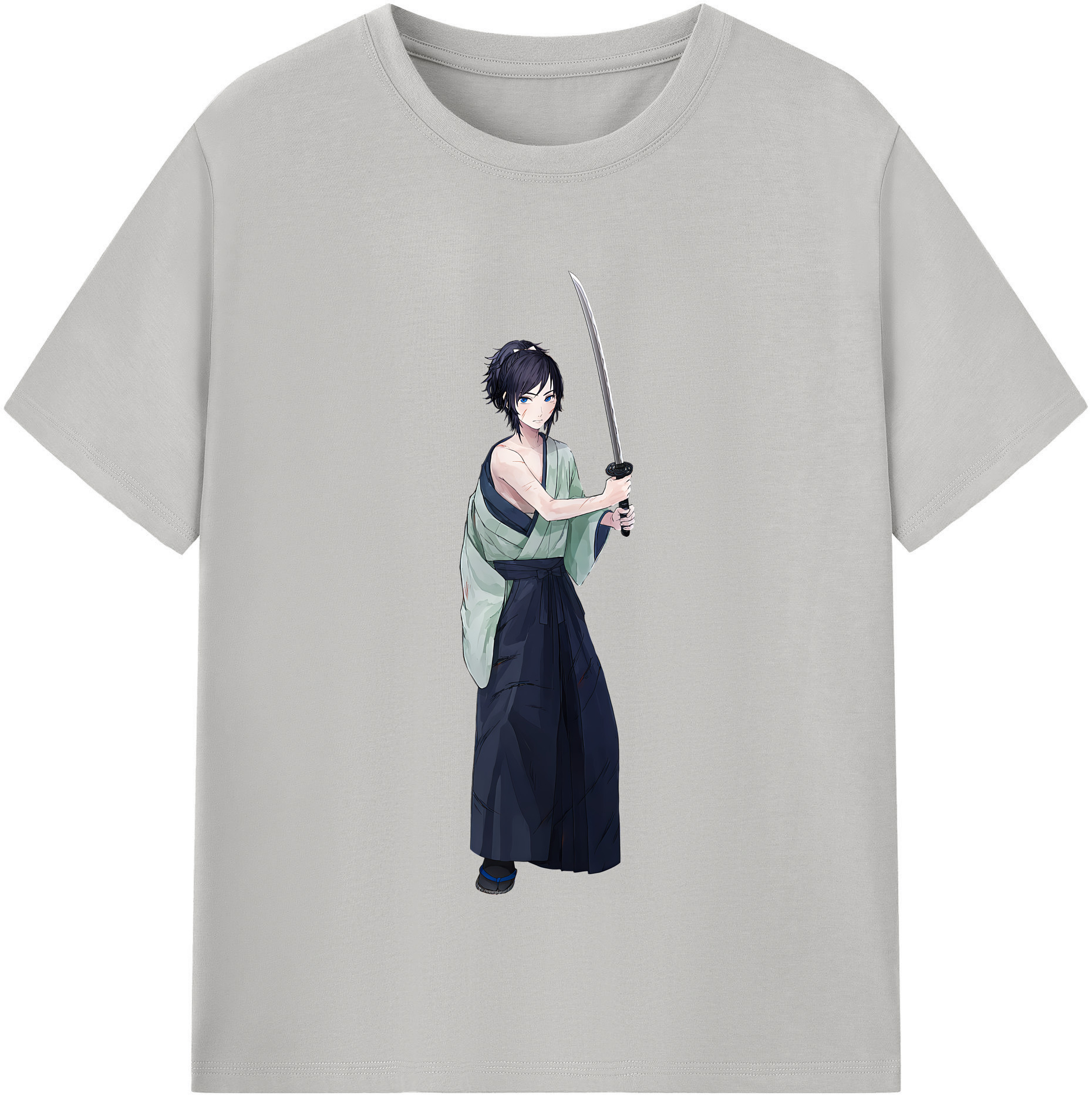 （画像用） 刀剣乱舞 Touken Ranbu レディースカジュアルプリントTシャツ（綿100％）