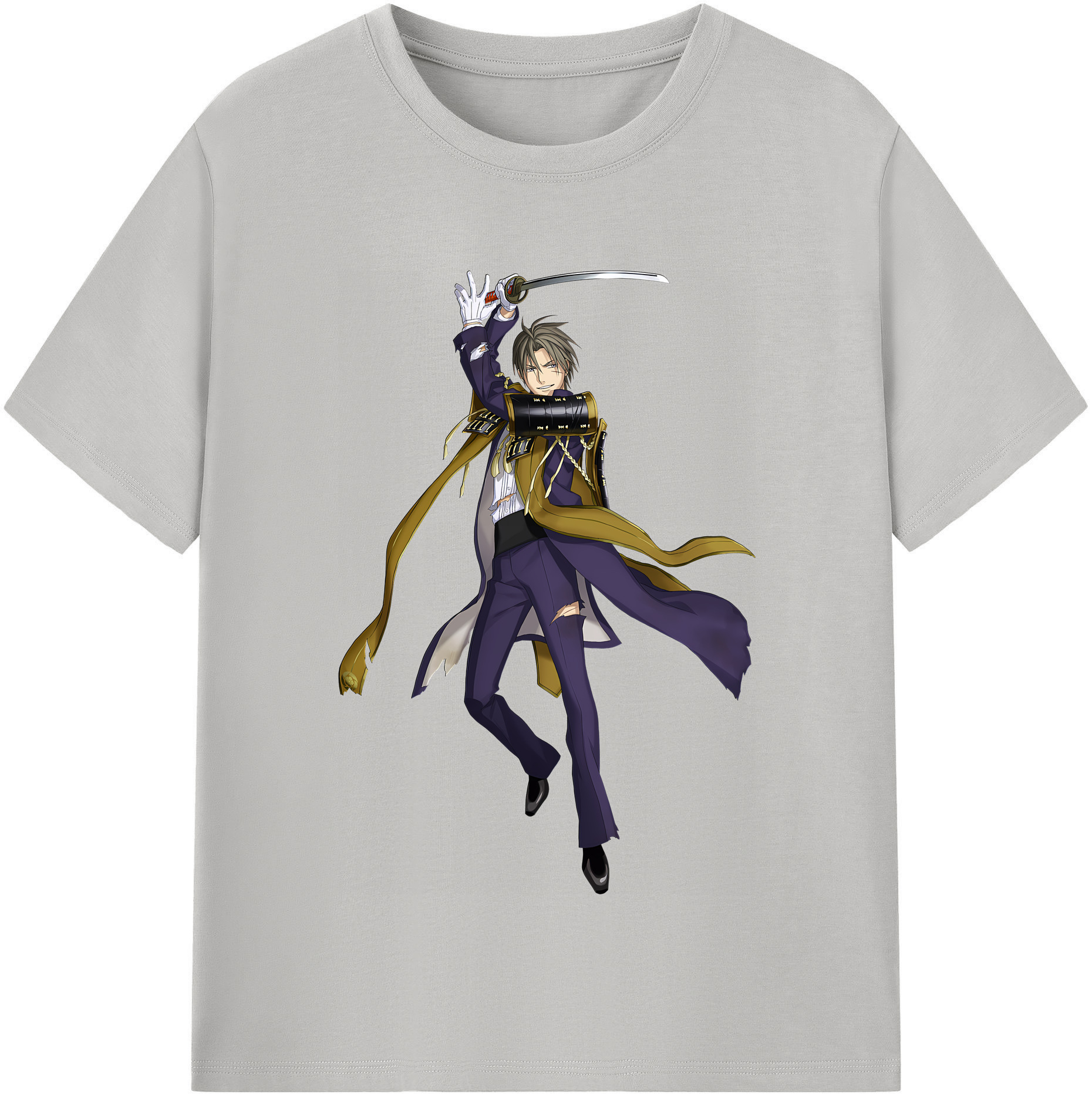 （画像用） 刀剣乱舞 Touken Ranbu レディースカジュアルプリントTシャツ（綿100％）