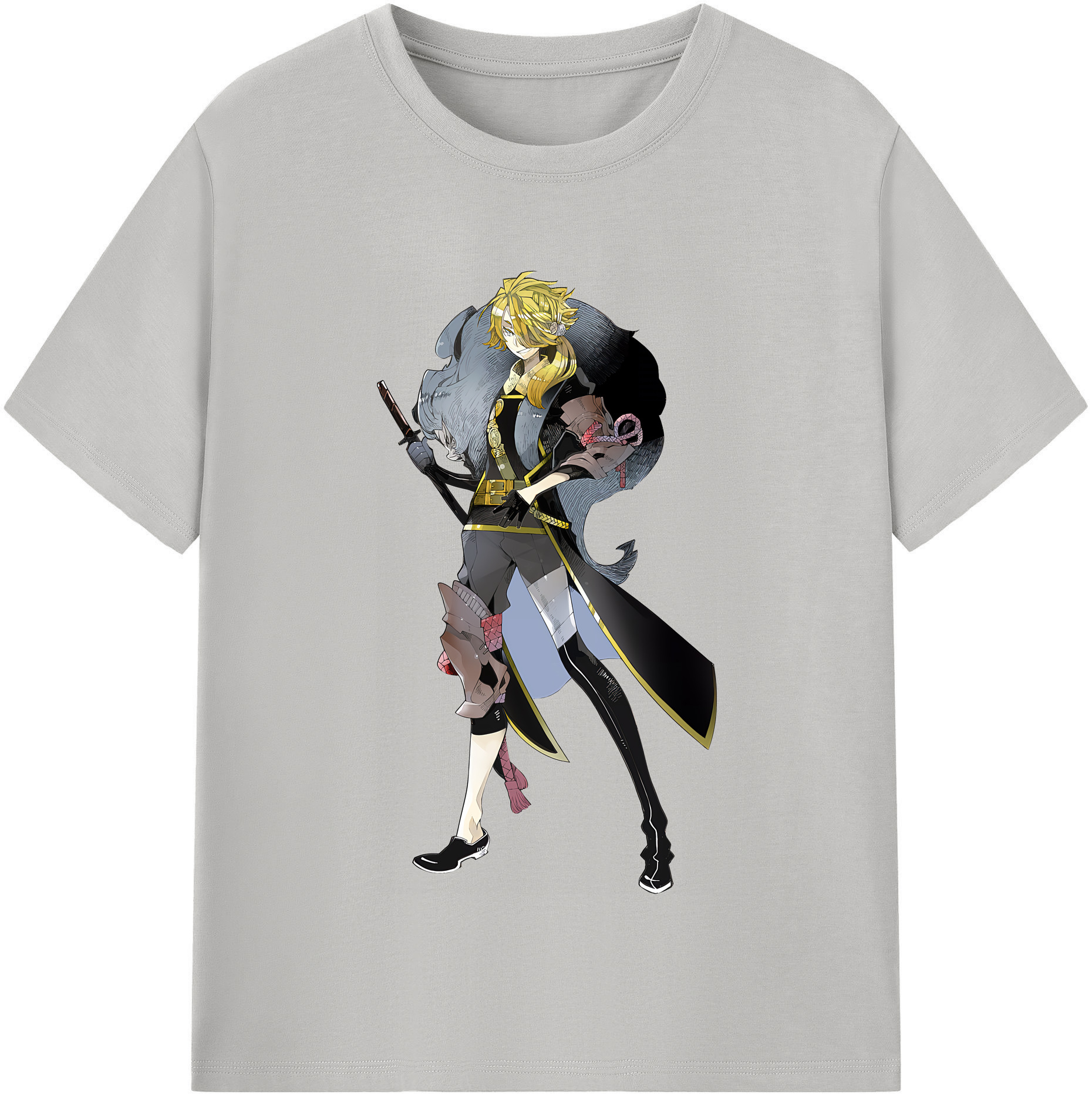 （画像用） 刀剣乱舞 Touken Ranbu レディースカジュアルプリントTシャツ（綿100％）