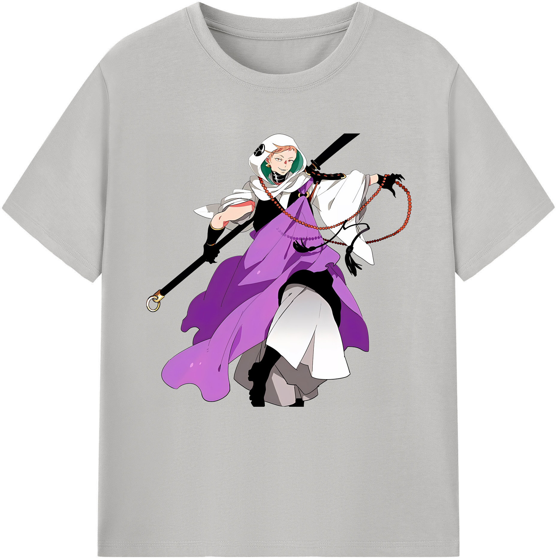 （画像用） 刀剣乱舞 Touken Ranbu レディースカジュアルプリントTシャツ（綿100％）