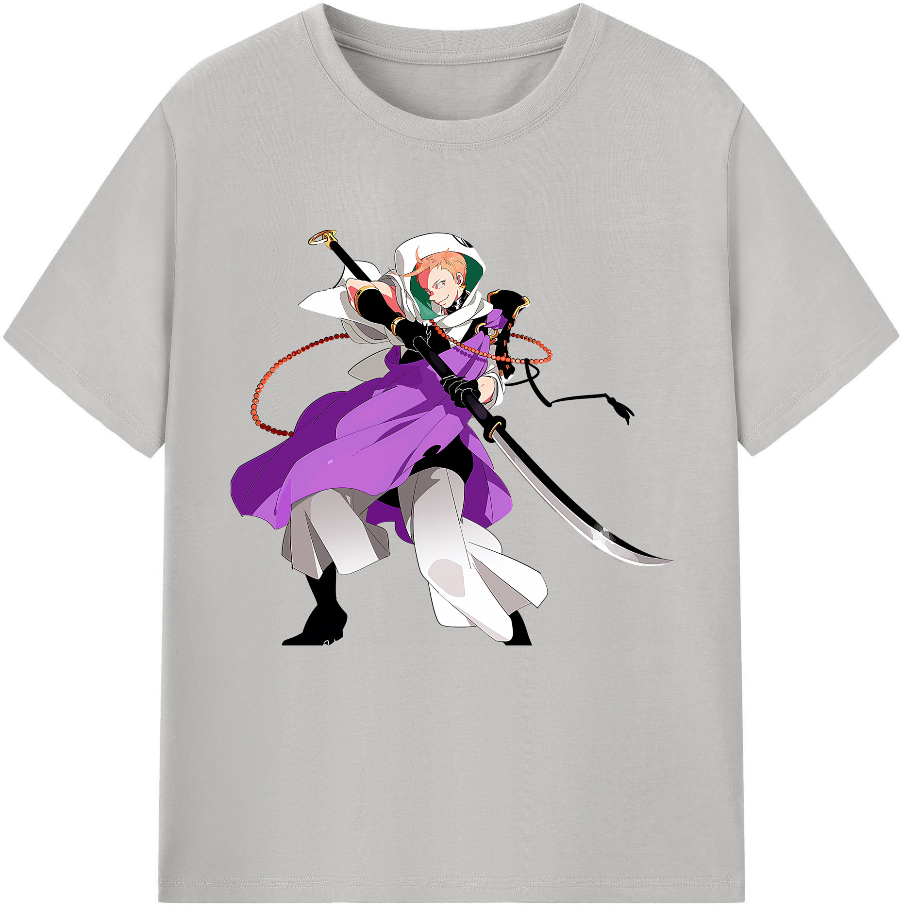 （画像用） 刀剣乱舞 Touken Ranbu レディースカジュアルプリントTシャツ（綿100％）