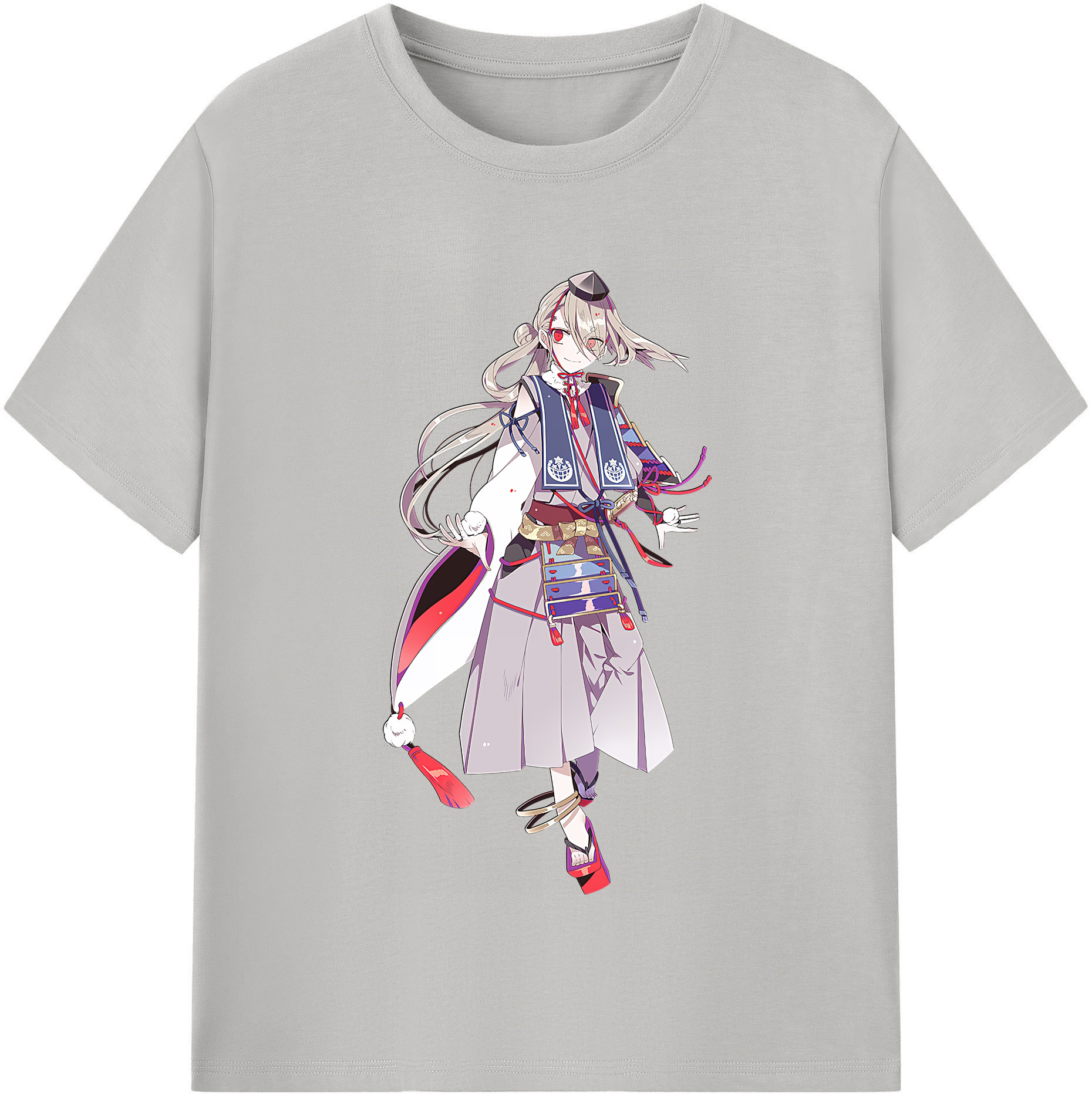 （画像用） 刀剣乱舞 Touken Ranbu レディースカジュアルプリントTシャツ（綿100％）