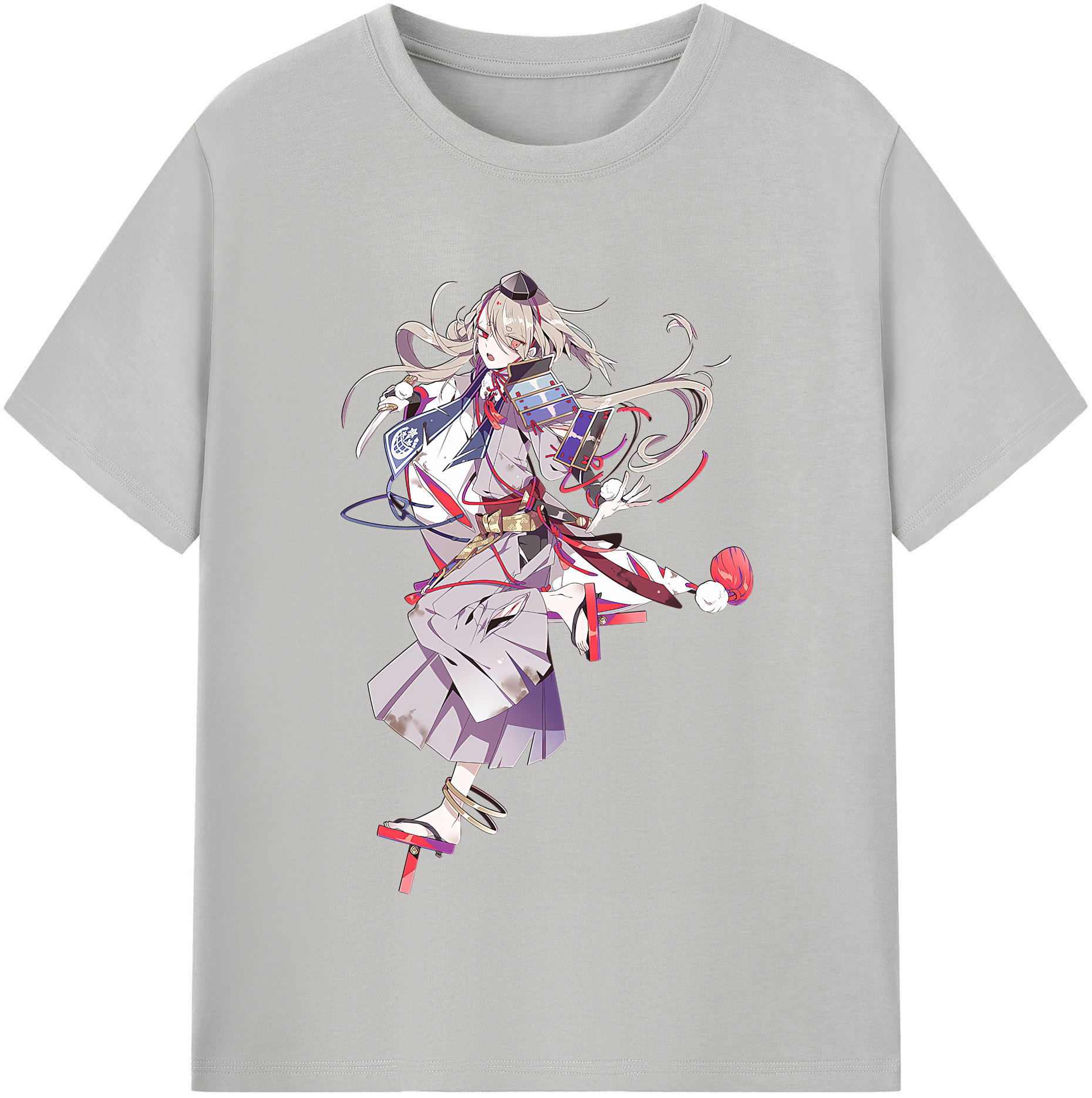 （画像用） 刀剣乱舞 Touken Ranbu レディースカジュアルプリントTシャツ（綿100％）