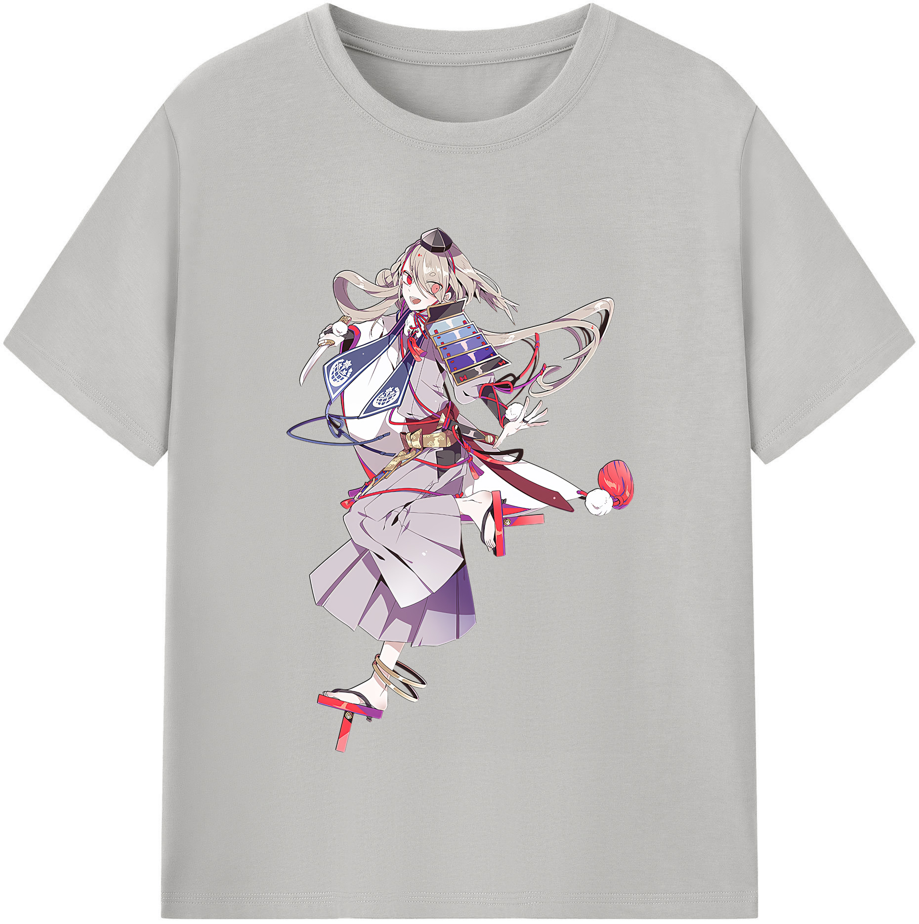（画像用） 刀剣乱舞 Touken Ranbu レディースカジュアルプリントTシャツ（綿100％）