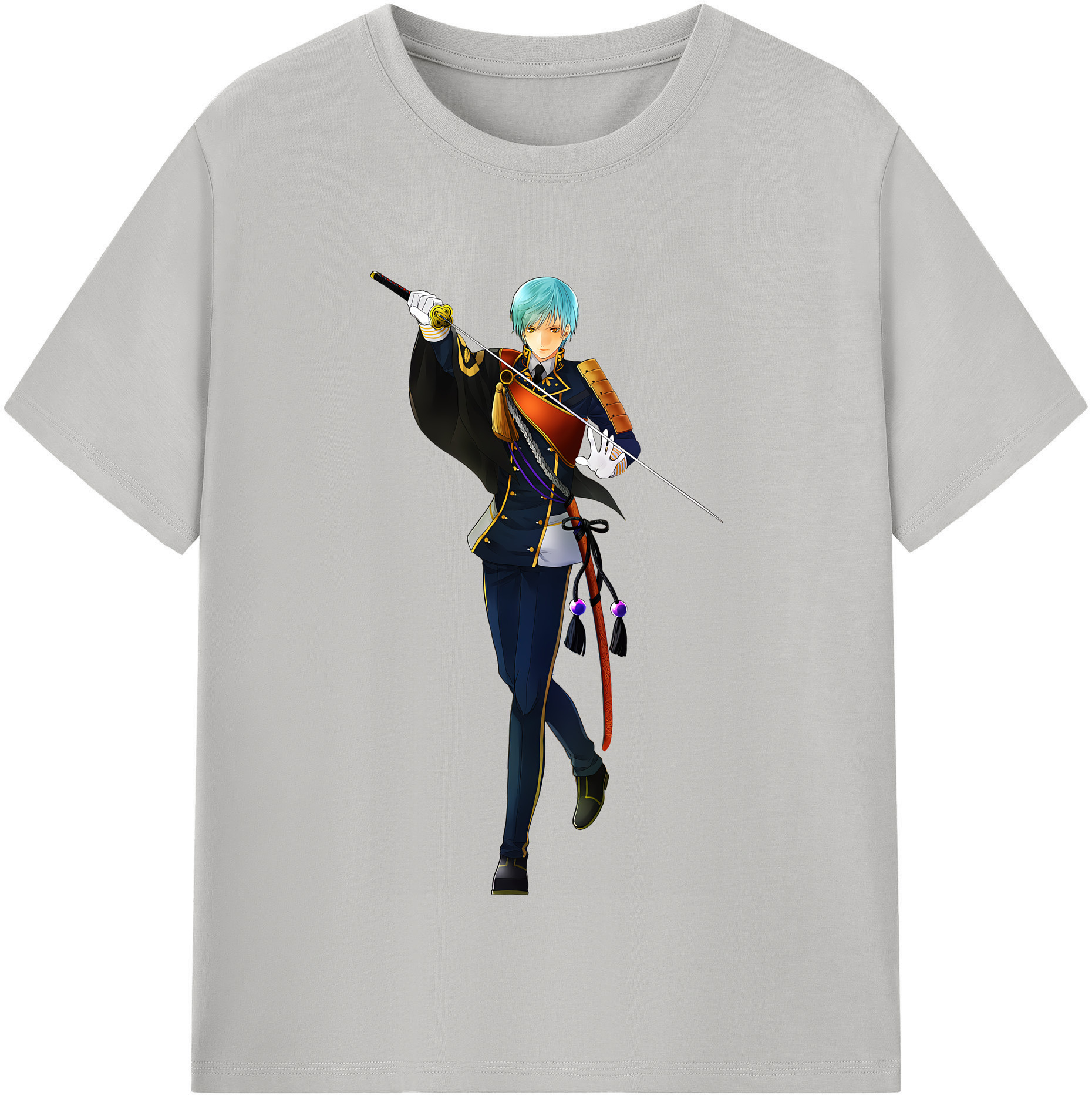 （画像用） 刀剣乱舞 Touken Ranbu レディースカジュアルプリントTシャツ（綿100％）