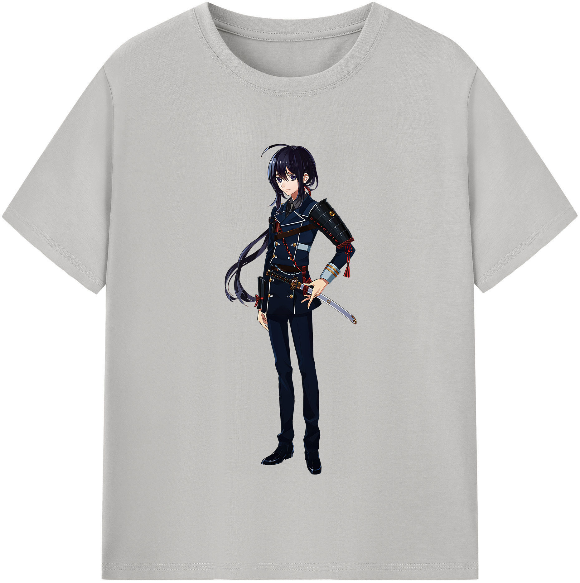 （画像用） 刀剣乱舞 Touken Ranbu レディースカジュアルプリントTシャツ（綿100％）