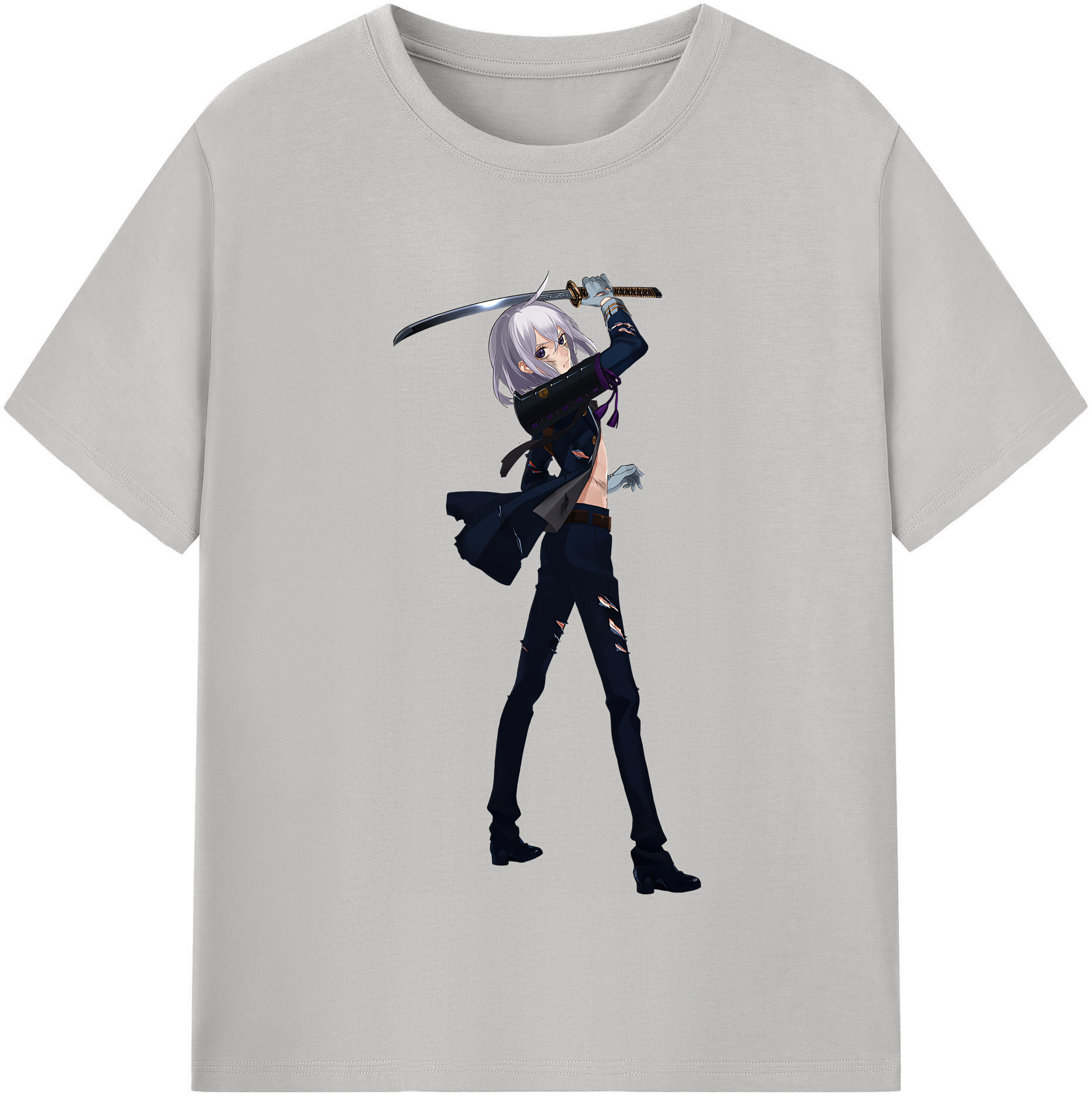 （画像用） 刀剣乱舞 Touken Ranbu レディースカジュアルプリントTシャツ（綿100％）