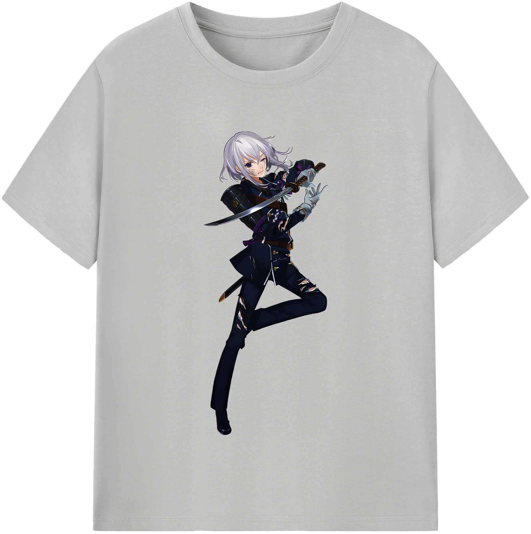 （画像用） 刀剣乱舞 Touken Ranbu レディースカジュアルプリントTシャツ（綿100％）